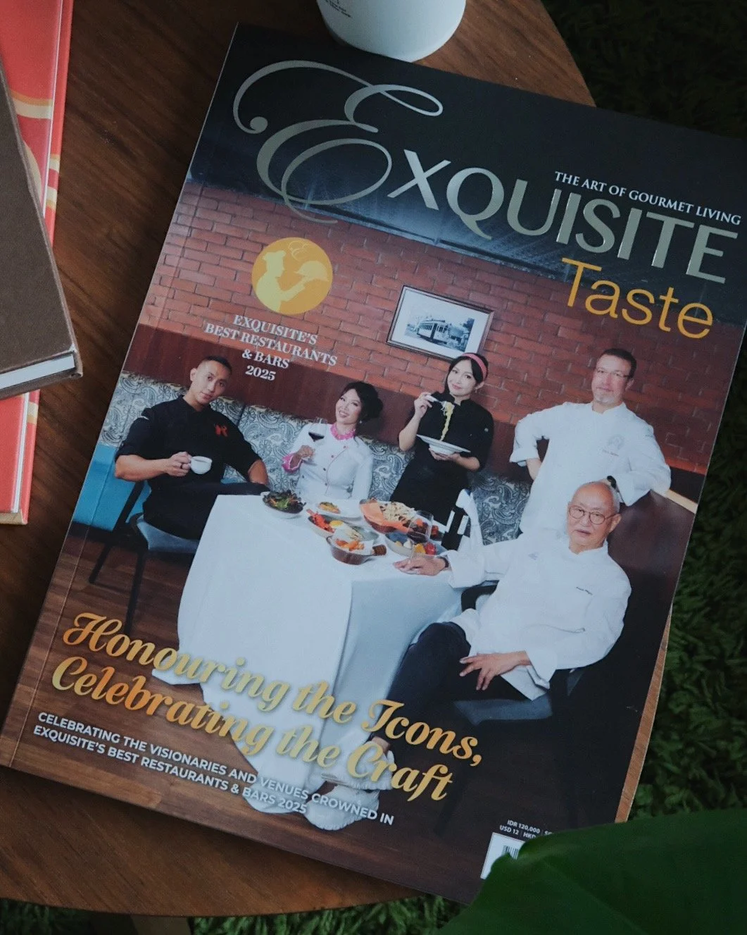 Cover for Exquisite Magazine 2025