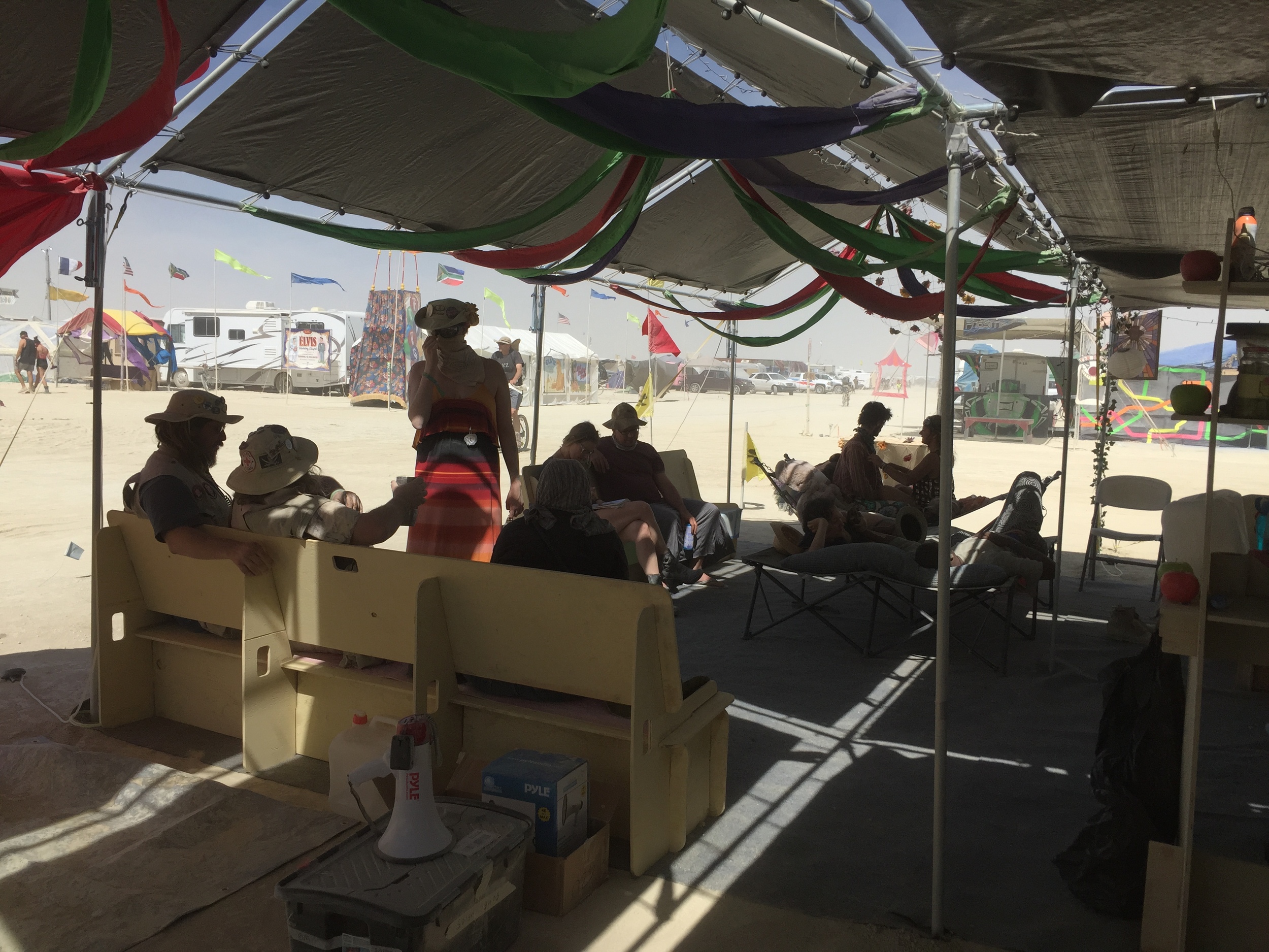 Playa Pews seat 3-8 people and are great for large spaces