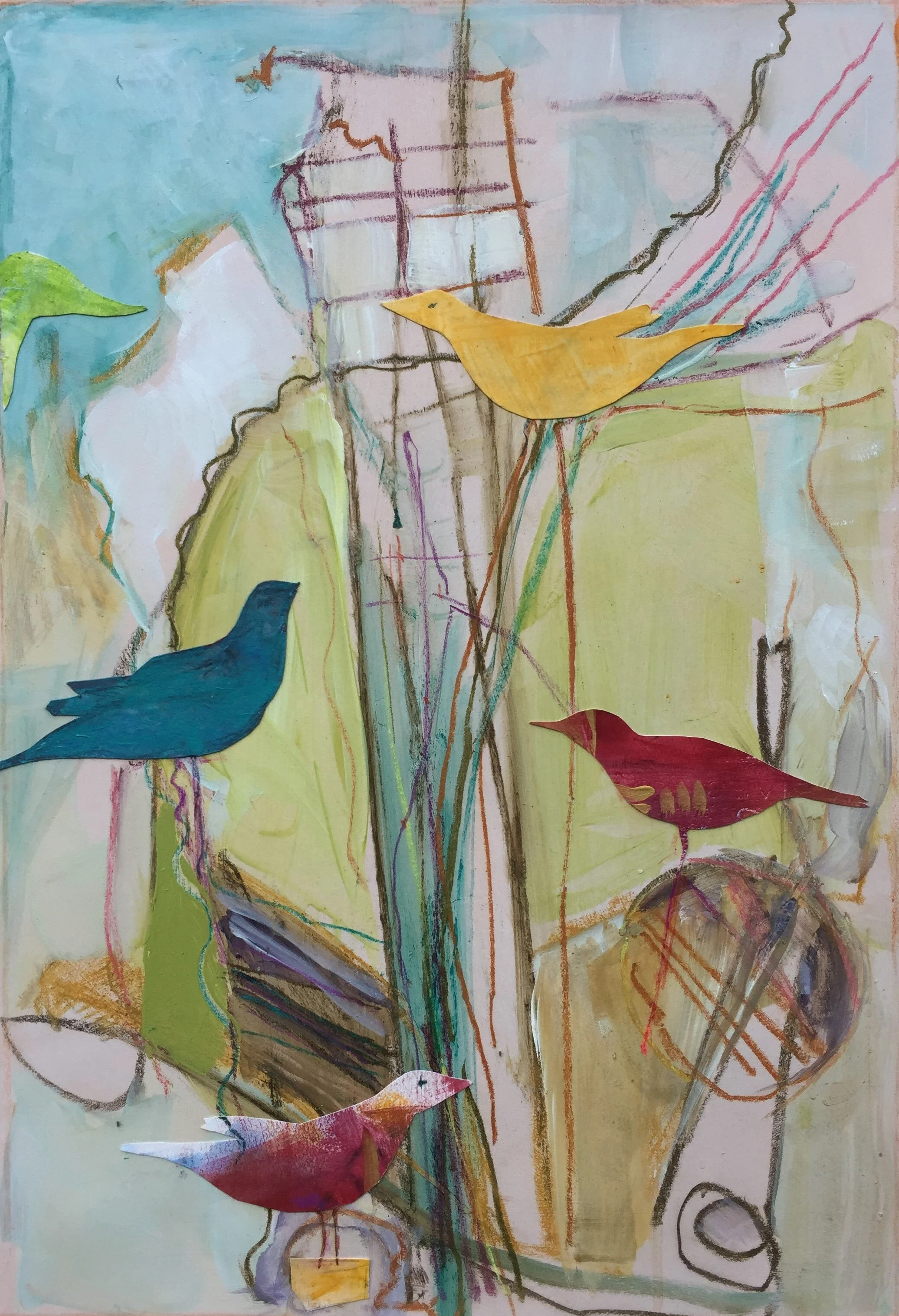 Strange Birds on Stilts