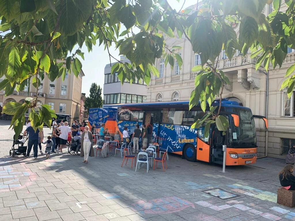 Bus-Café vom 30.09.-02.10.2021 am Alten Rathausplatz in Iserlohn