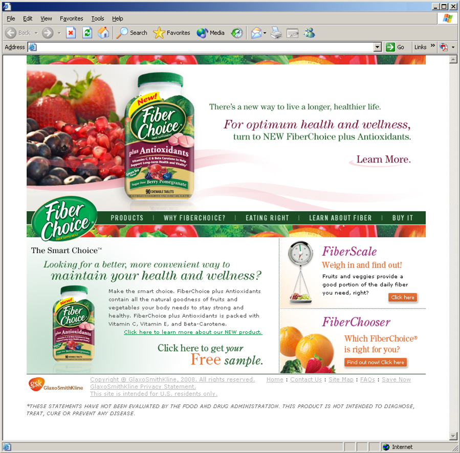 FiberChoice Site Redesign