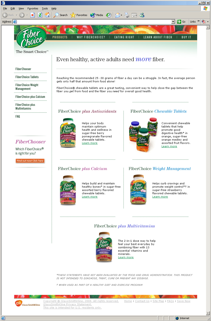 FiberChoice Site Redesign