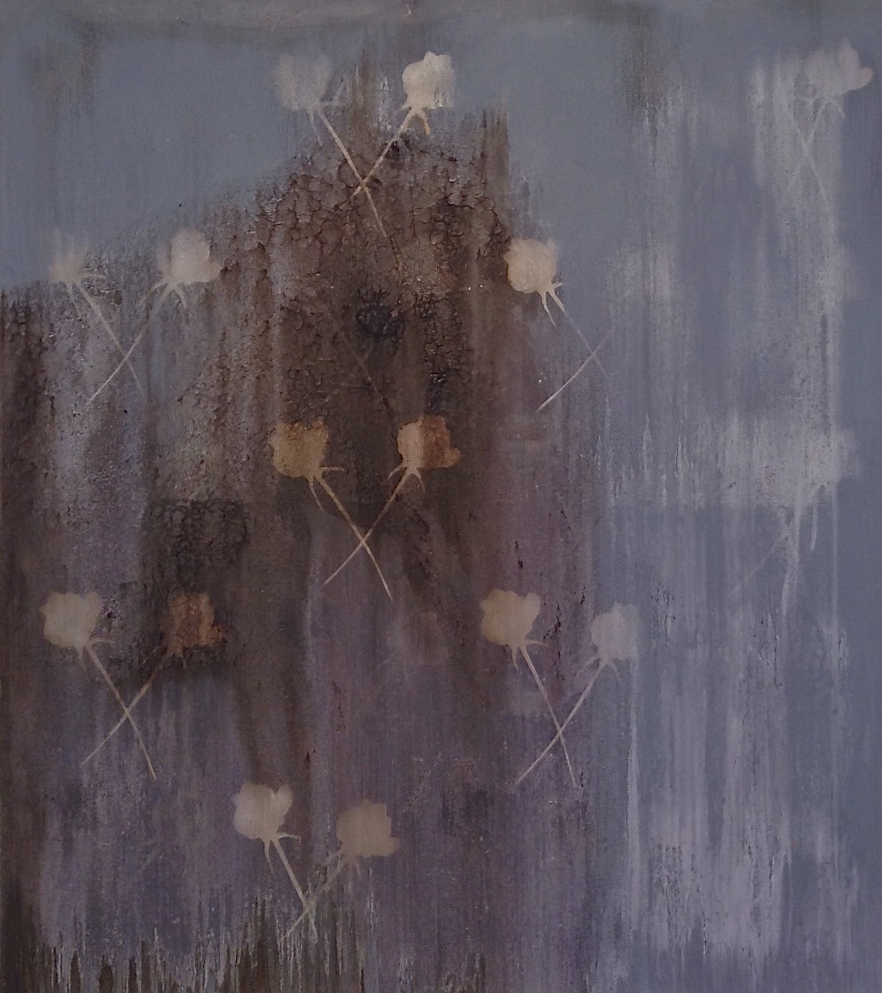 Late night, with fog and horses 2019