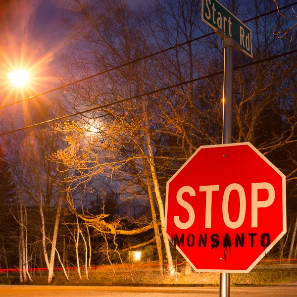 "Stop Monsanto", Copyright Jim Nickelson. All Rights Reserved.