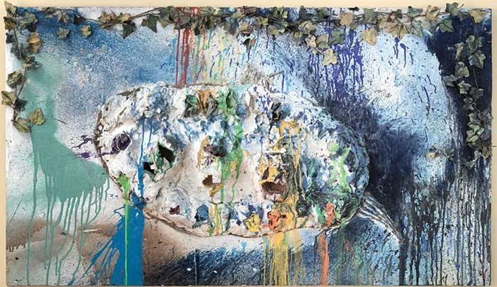 Stepping back: Niki de Saint Phalle, Fragment de l’Hommage au Facteur Cheval, 1962