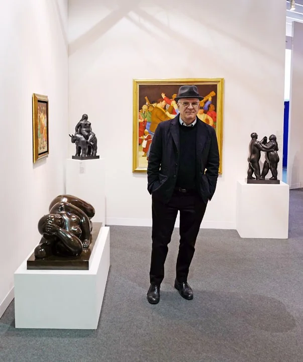 Steve Martin at the 2016 Armory Show. Courtesy of Lawrence Schwartzwald.