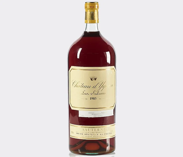 Lot 49, Château d’Yquem Premier Cru Superieur Classé, 1983, Aste Bolaffi SpA. (November 17, 2016)