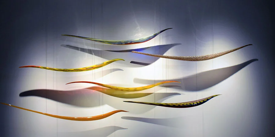   Endeavor  installation; 5 x 12 feet x 18 inches 