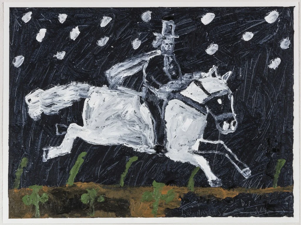 DANNY FOX, Rider in Snow, 2016