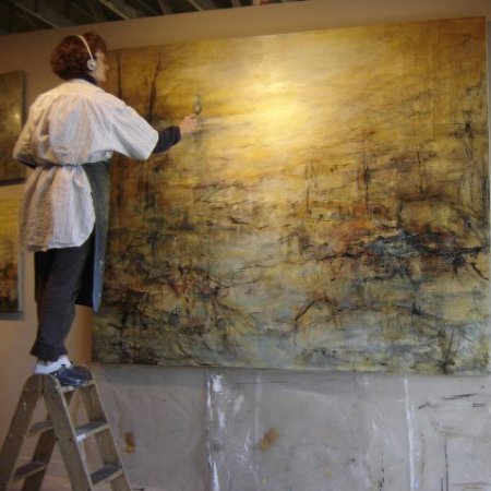 Martine Jardel at work