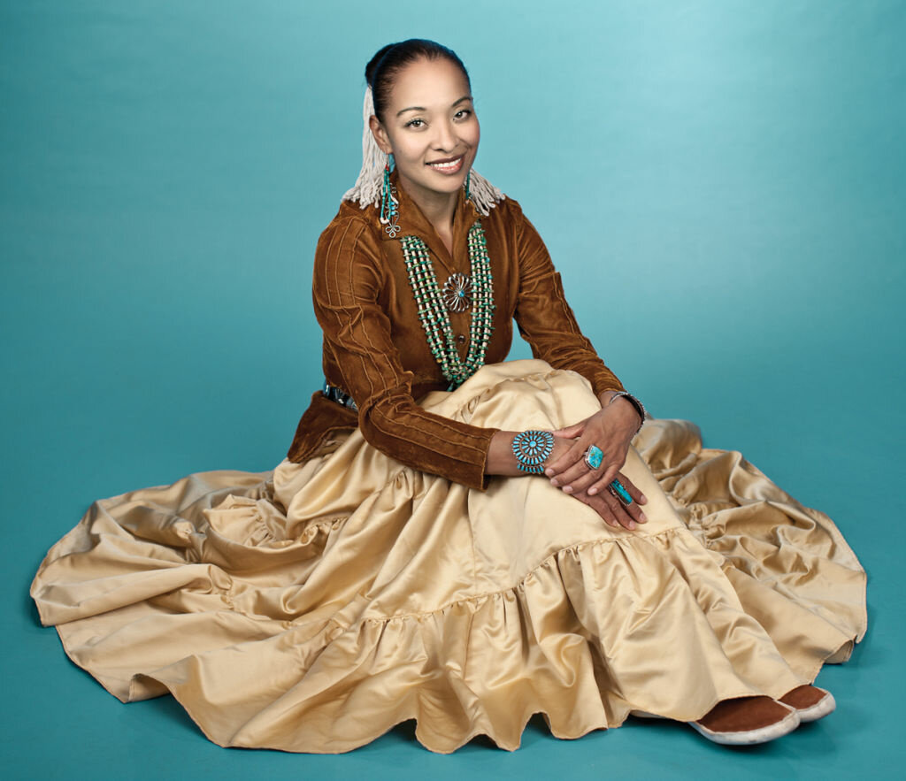 Radmilla Cody at the Grammies