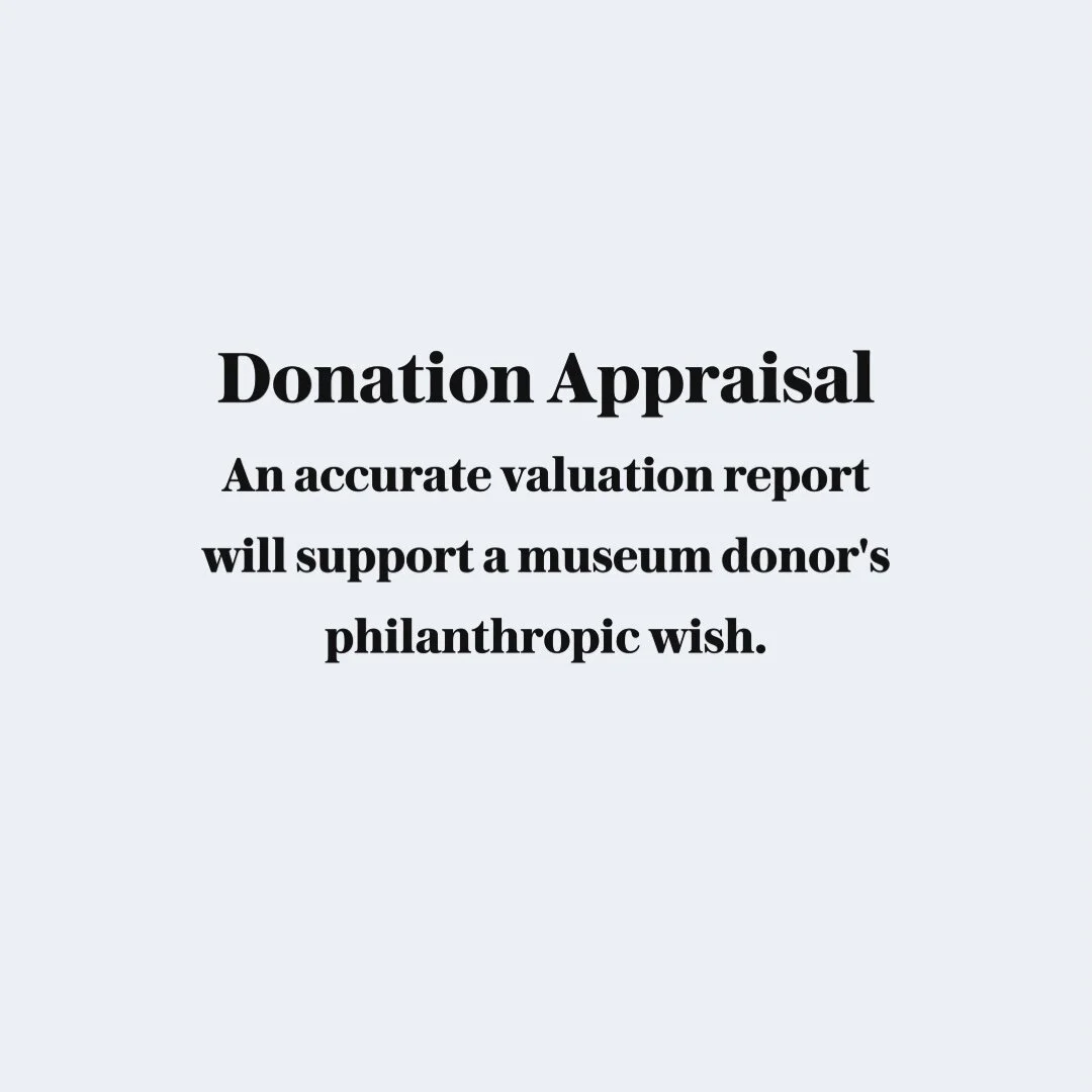 Donation Appraisal