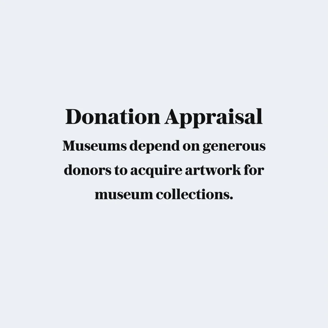 Donation Appraisal