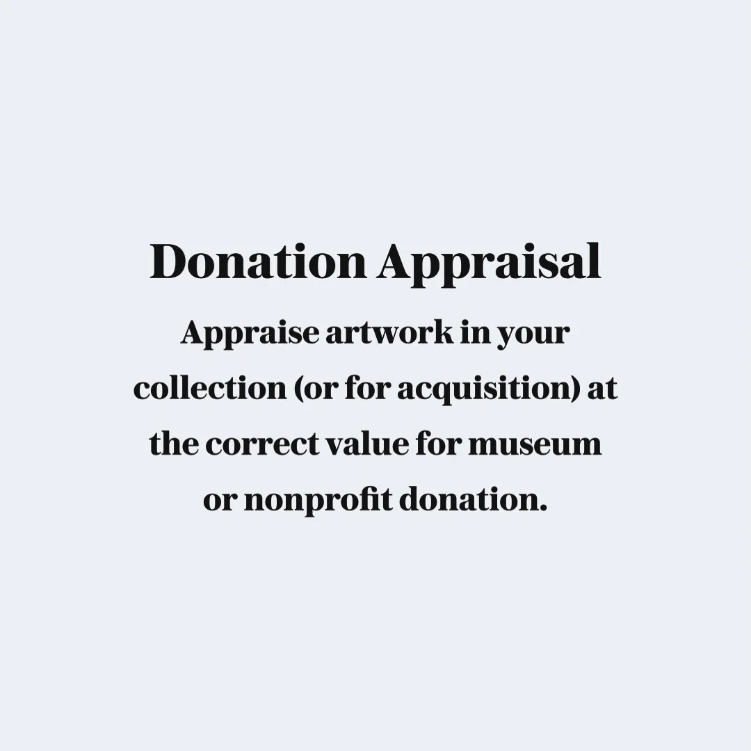 Donation Appraisal