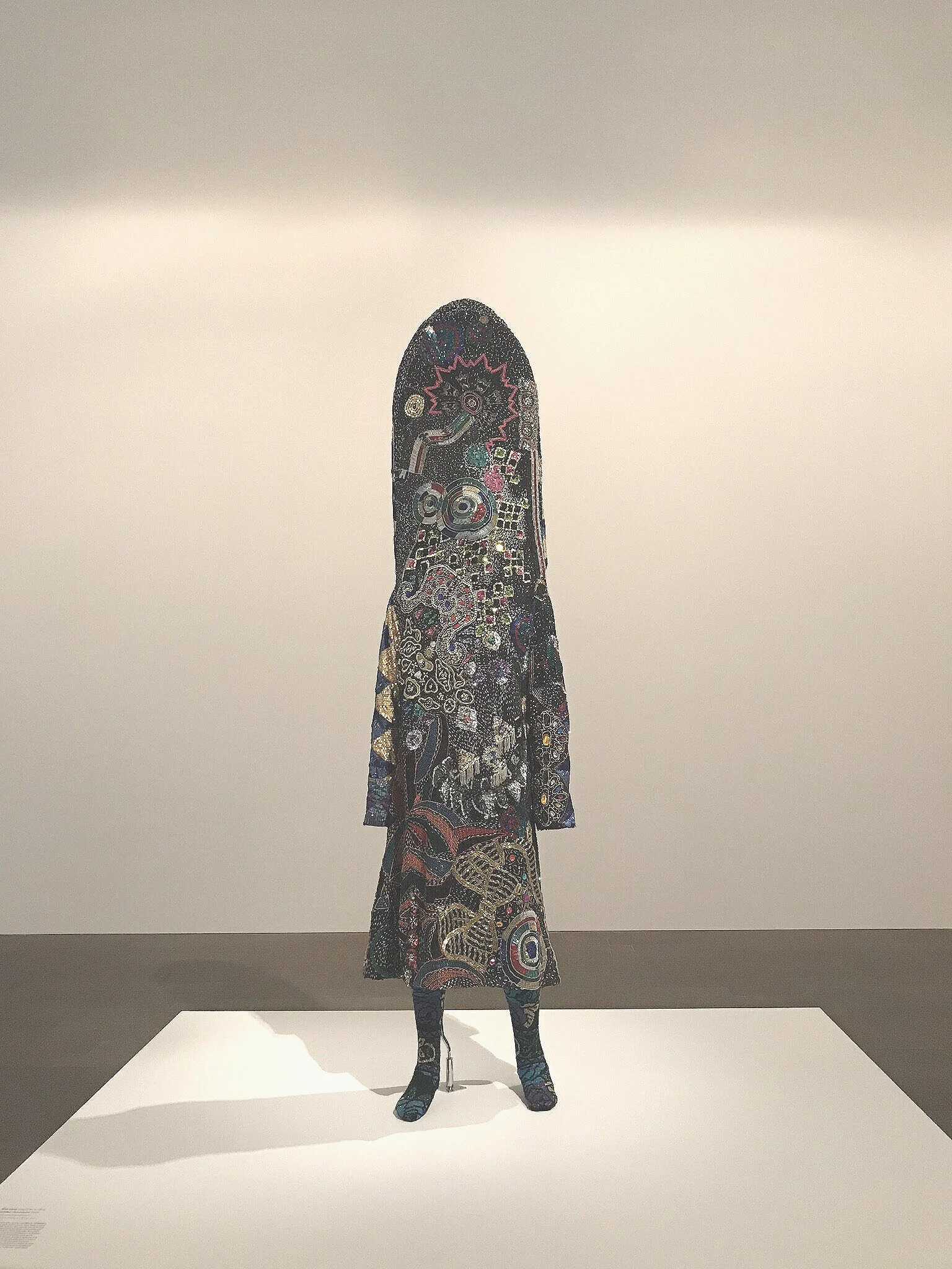  Nick Cave (American, 1959). Untitled (Soundsuit), 2008. Mixed media and mannequin, 100 x 25 x 14 in. Collection (promised donation) of George and Dorothy Saxe. 