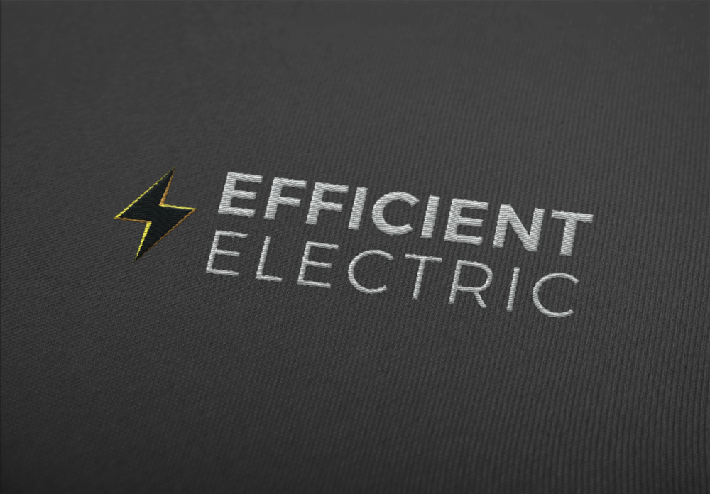 A quick mockup to see what the logo might look like embroidered on a gray collared shirt.