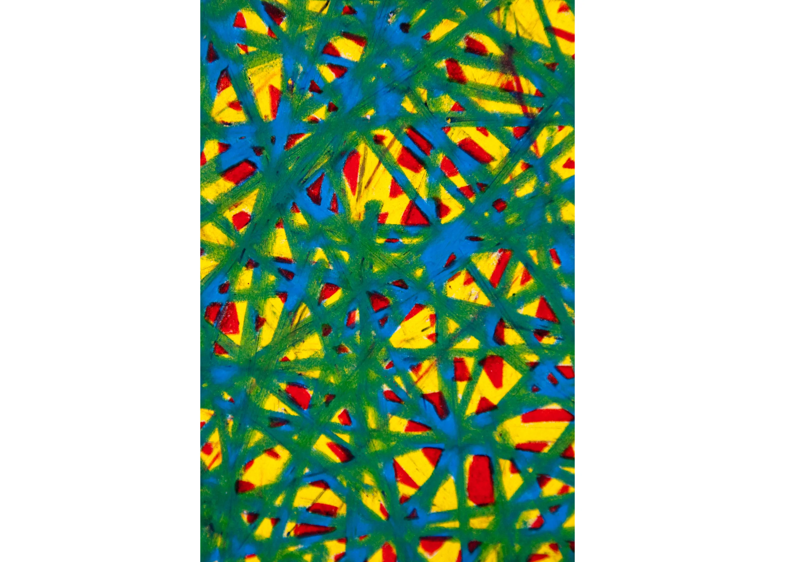 Untitled, 2010, color pencil on paper, DETAIL