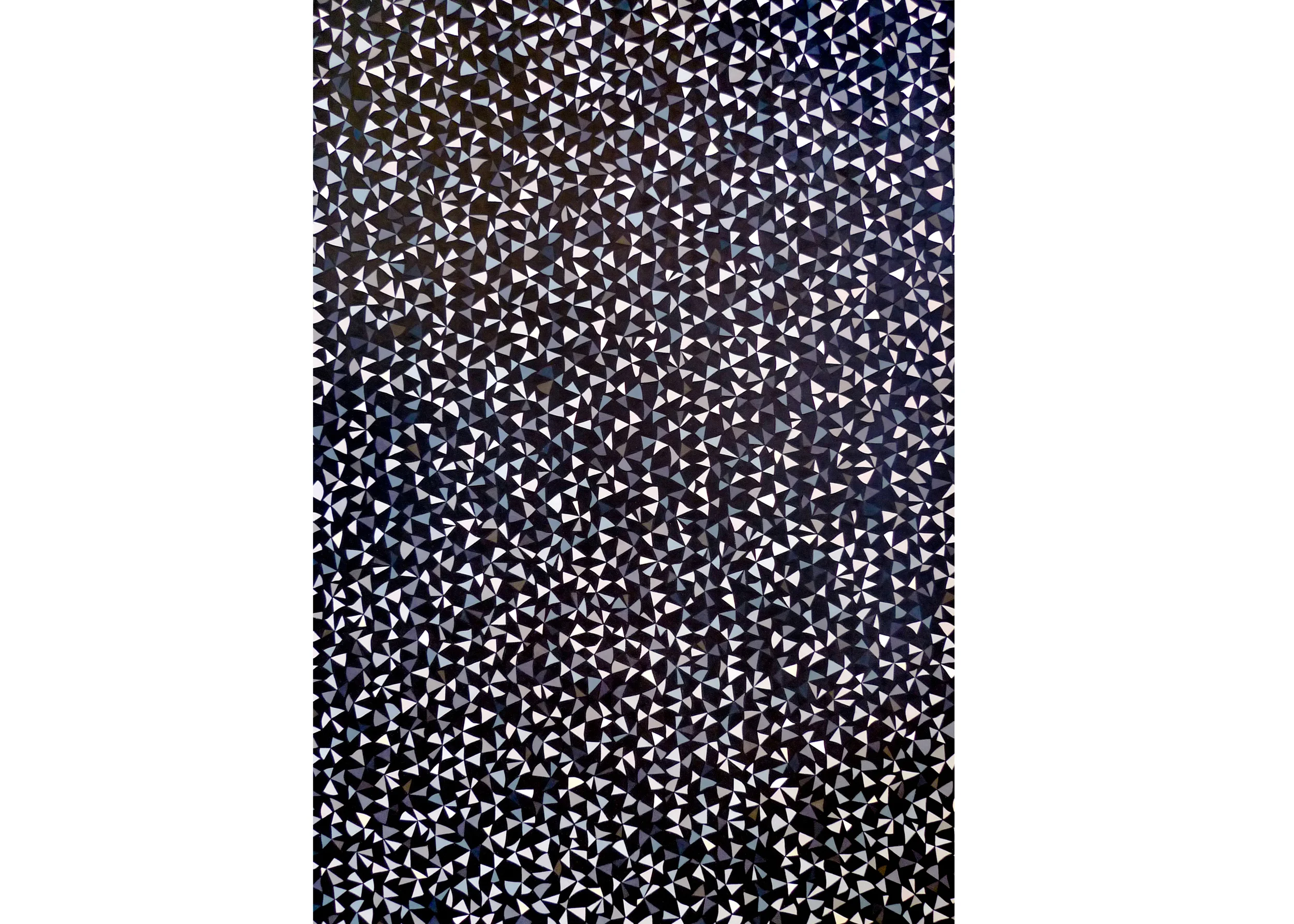 Untitled, 2012, color pencil on paper, 60 x 40 in. 