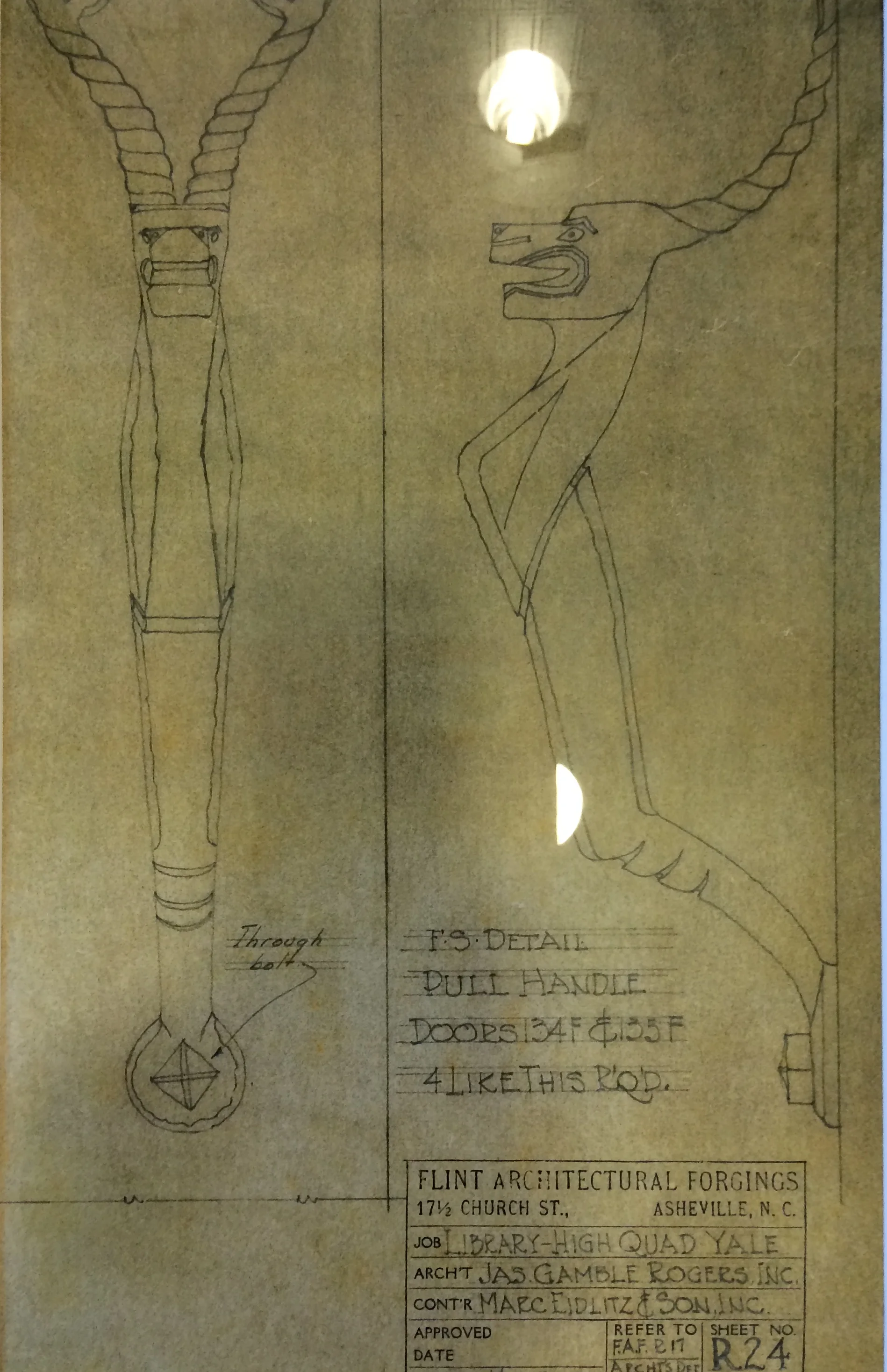 Plans for an elegant door knob