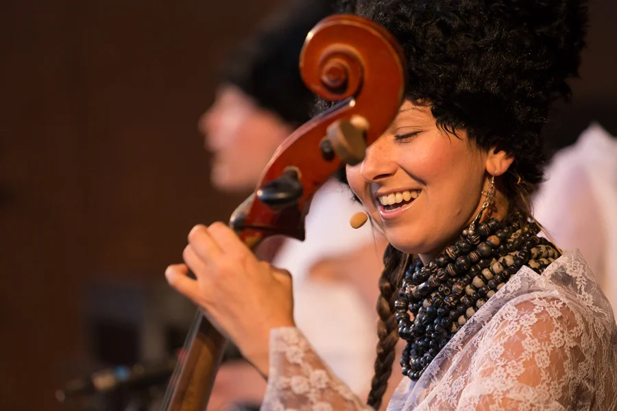  DakhaBrakha.&nbsp;Haapavesifolk 2014, kuva/photo Sanna Krook. 