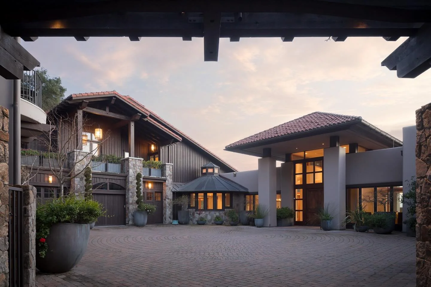 I spent some time in Sonoma photographing this $5.5M Mission Highlands estate, set in the hills above the plaza with big vineyard views.

The house is 7,200+ square feet with four suites, a guest casita, wine cellar, and even two theaters&mdash;but w