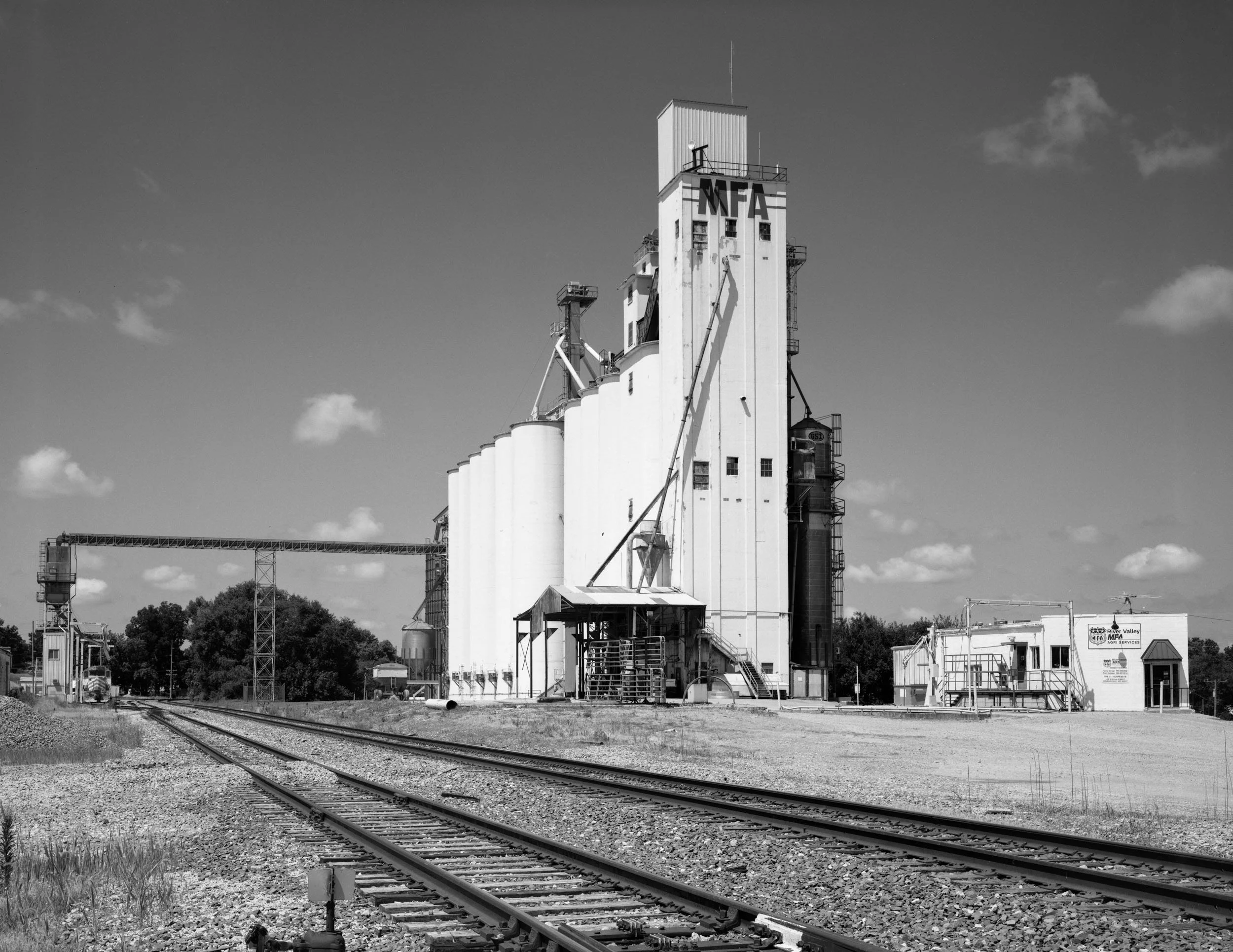 MFA Agri Services, Higginsville, Missouri - shot on 4x5 large format film