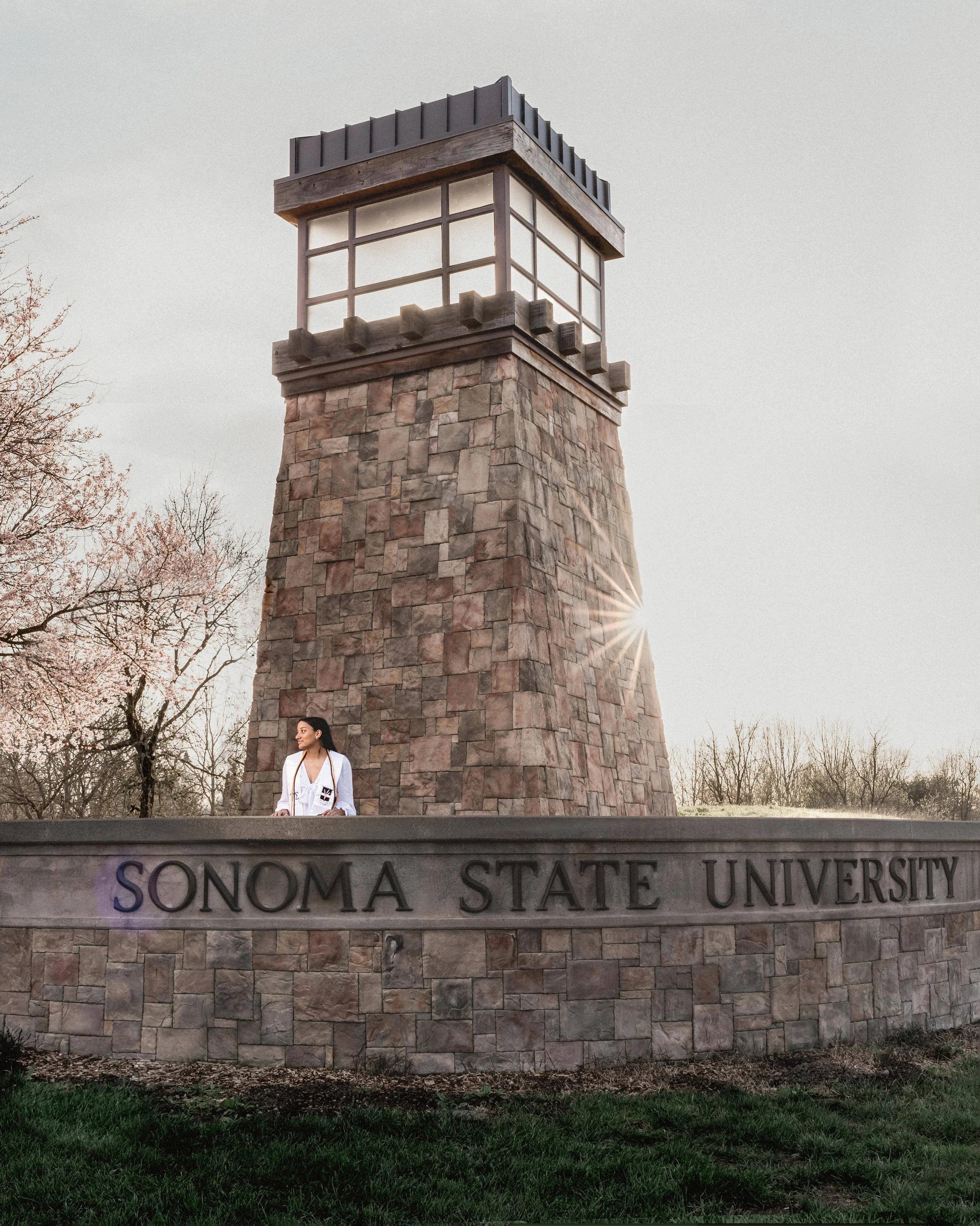 Sonoma State University Graduation Portrait Session