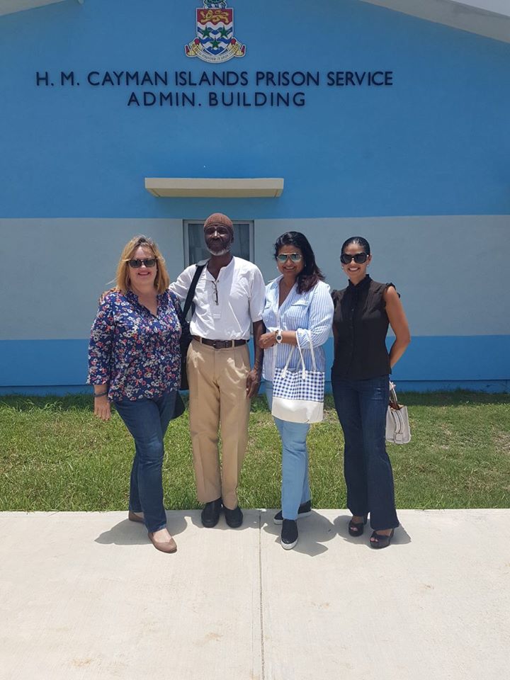 From Left are Managing Director of the Guyana Foundation, Ms. Susan Isaacs, Mr. Collin Bollers, Founder Mrs. Supriya Singh-Bodden and Ms. Joannah Bodden.