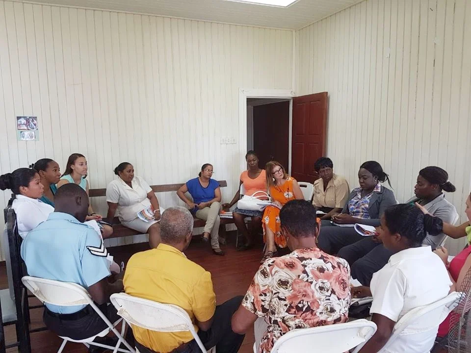 Many persons are benefiting from their expertise in this area, including members of the Guyana Police Force.