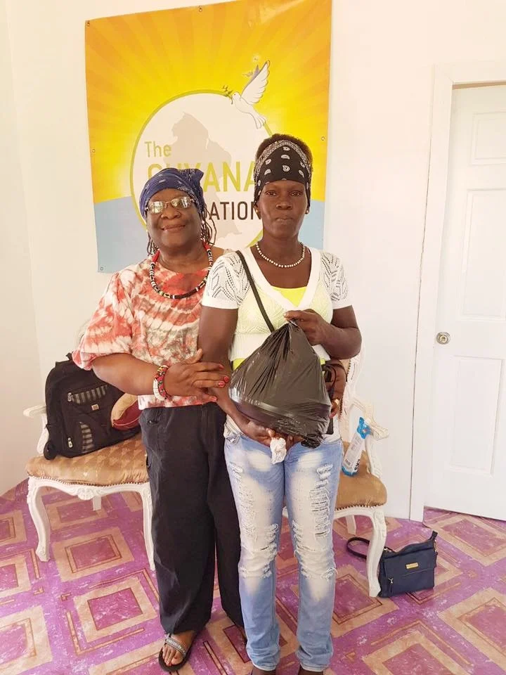 Monique with Ms. Francis Yvonne Jackson