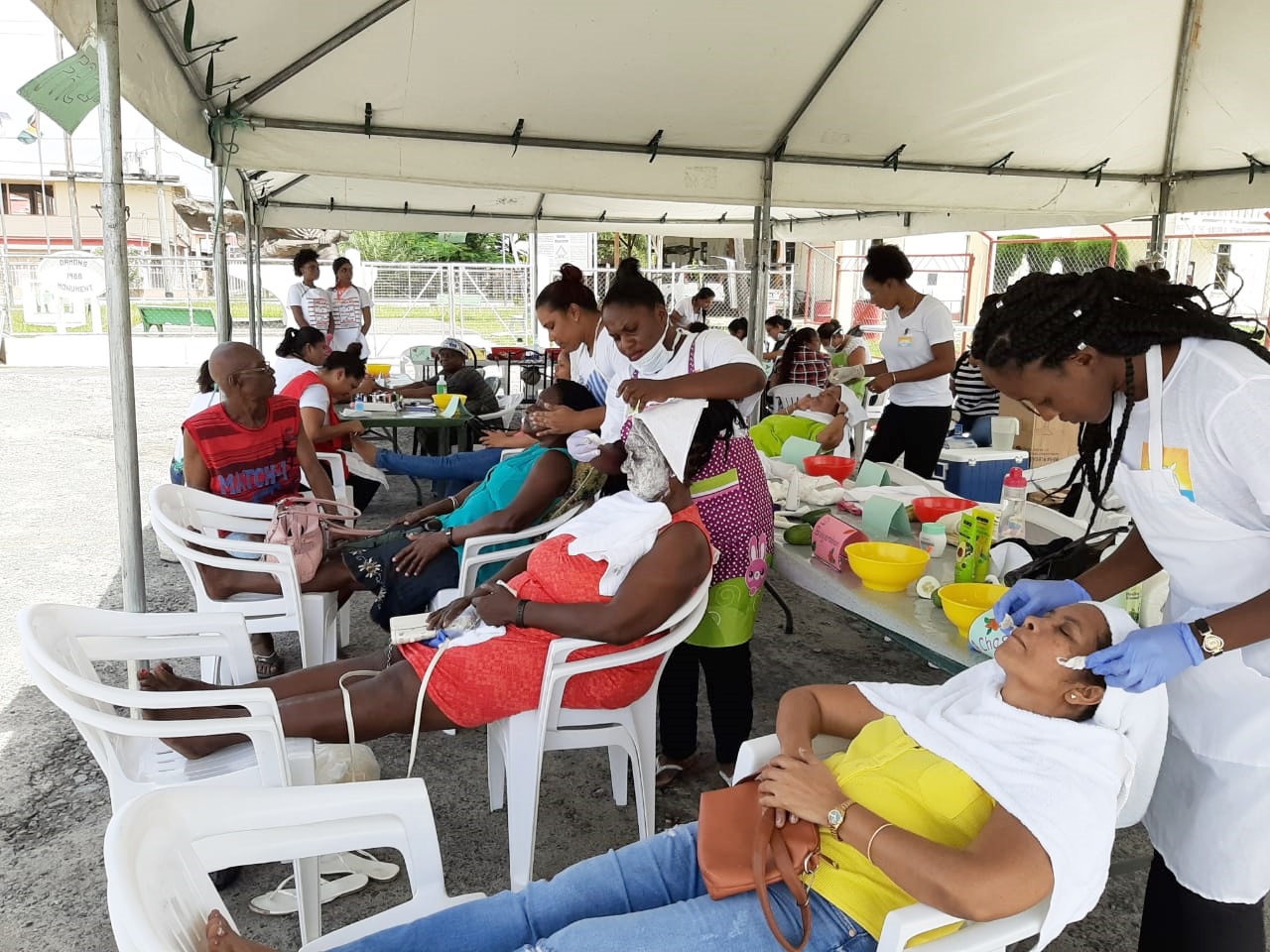 Mother’s Day Treat at the Anna Regina car park, Essequibo.