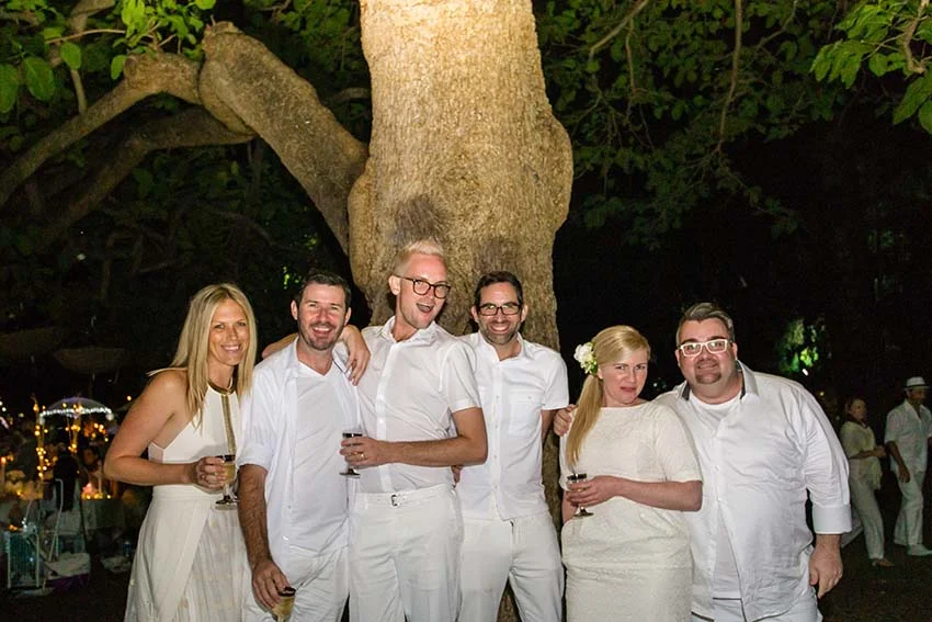 WEDDING SQUAD :: Cassie, Main Event Director; Brendan, Styled Events Director, Michael + Philip, EMTI Pr & Marketing; Nicola, Main Event Head Planner; Darren, Stamford Plaza Event Executive. 