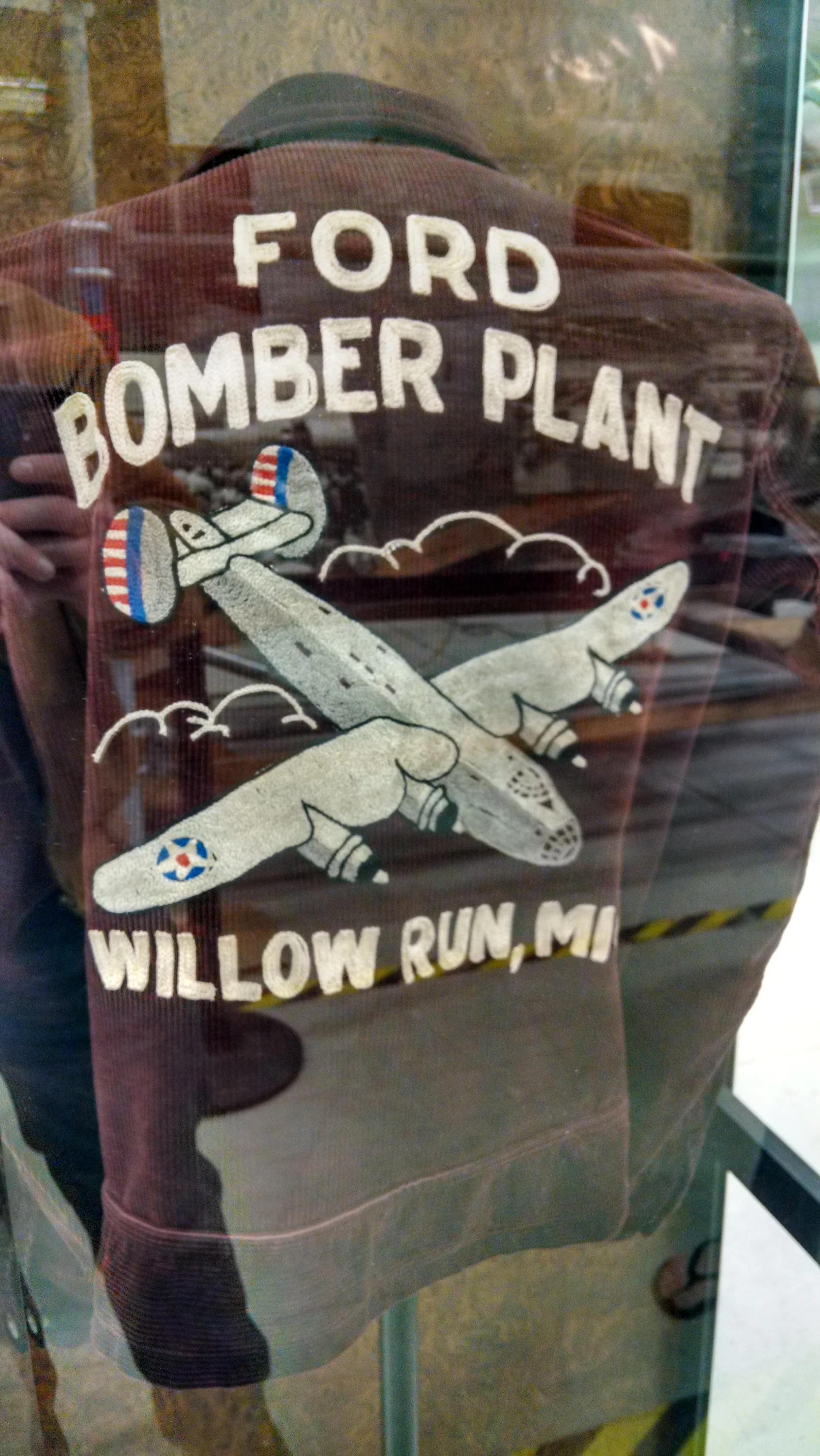 Jacket worn by some of the Bomber plant employees