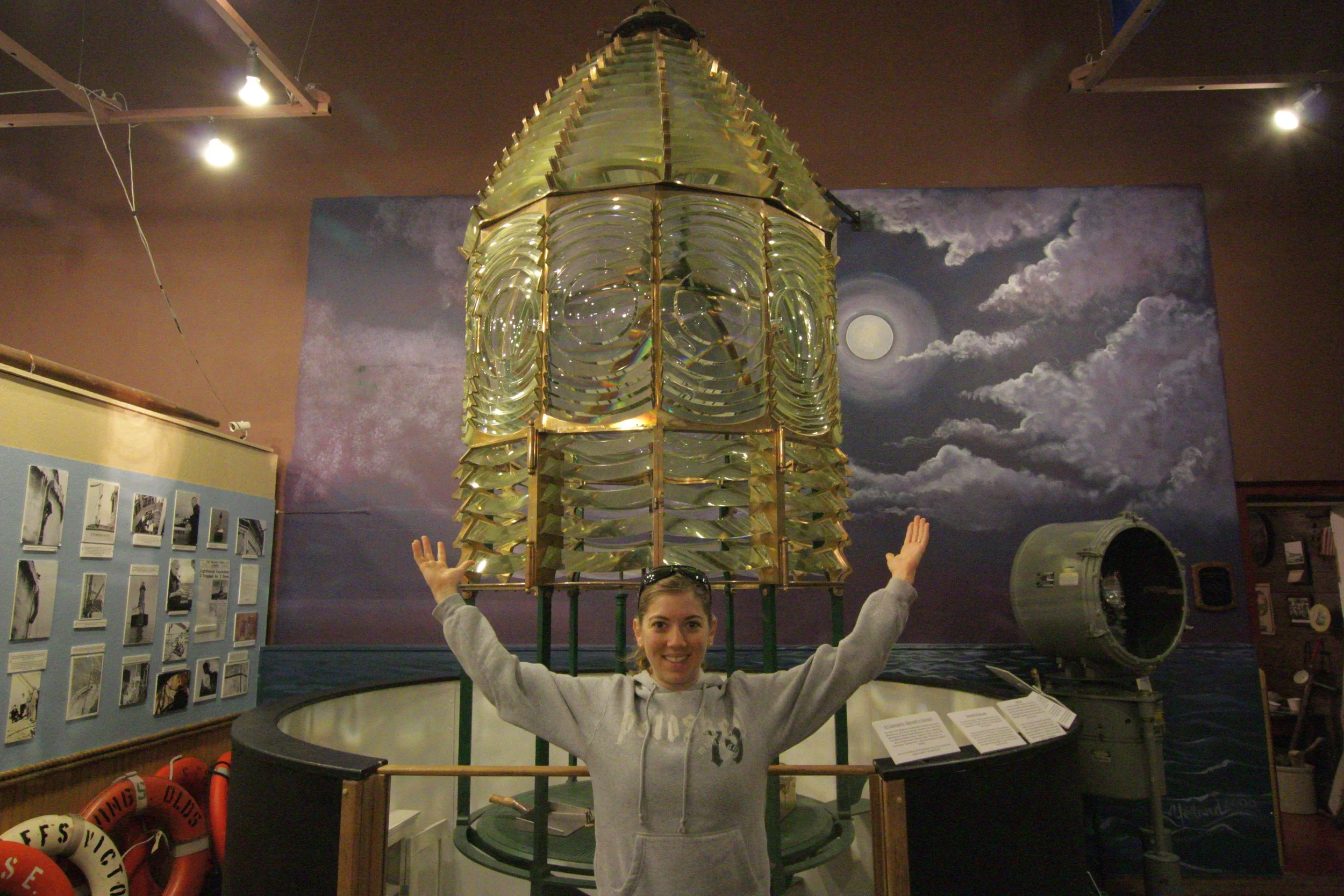 Stannard Lighthouse glass from Marquette, MI