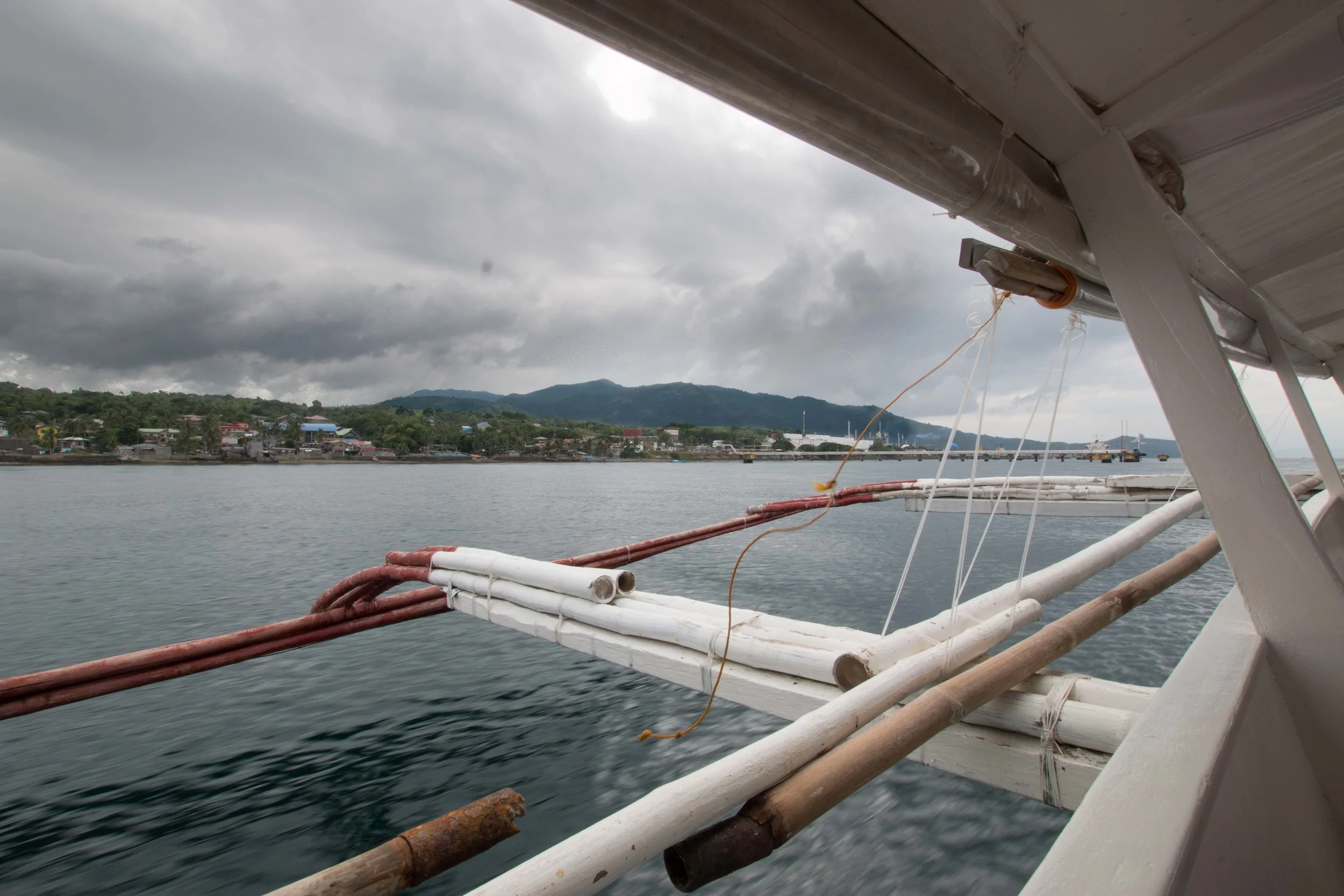 On the boat from Batangas to Puerto Galera