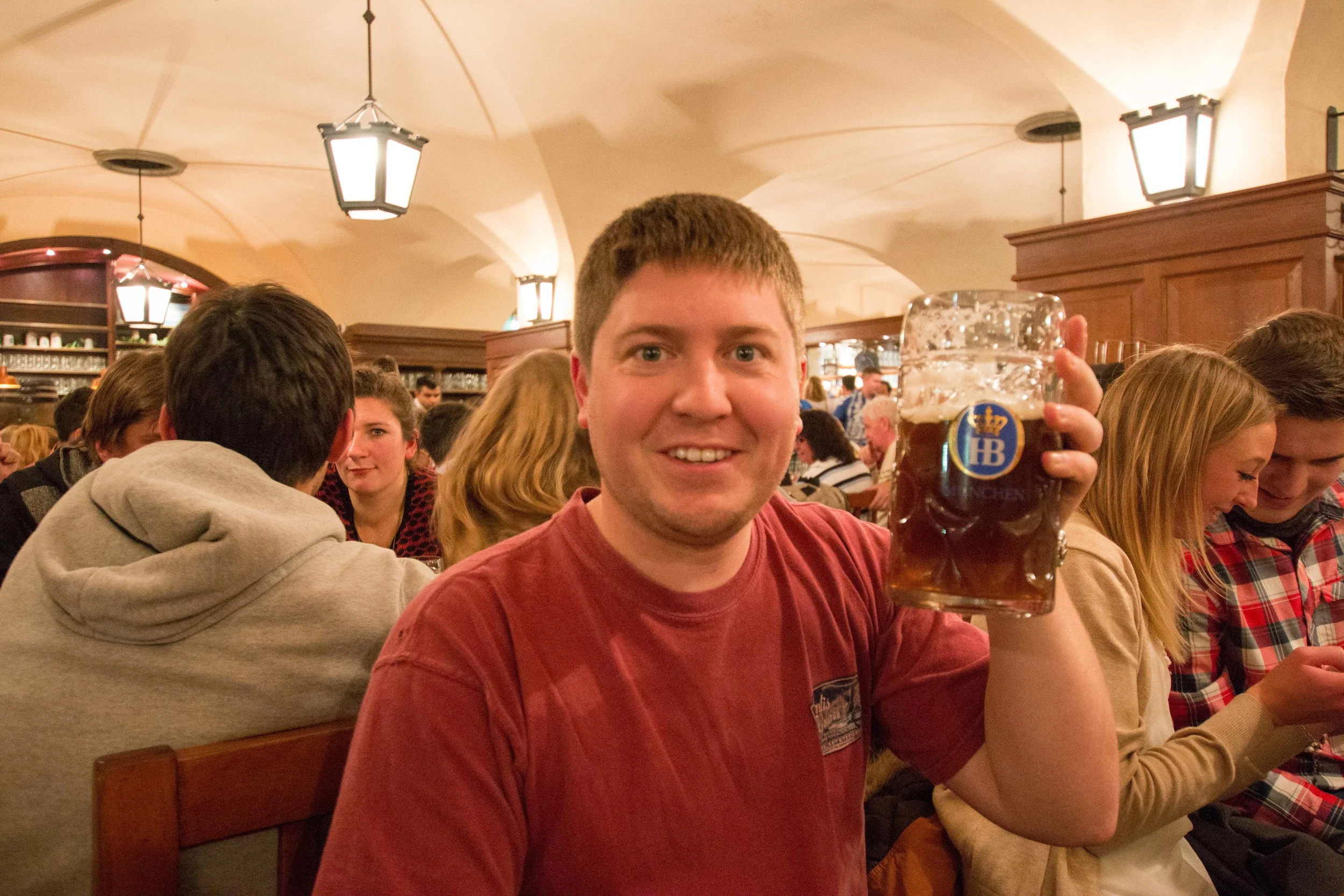 Munich Weihnachtsmarkt and Hofbrauhaus
