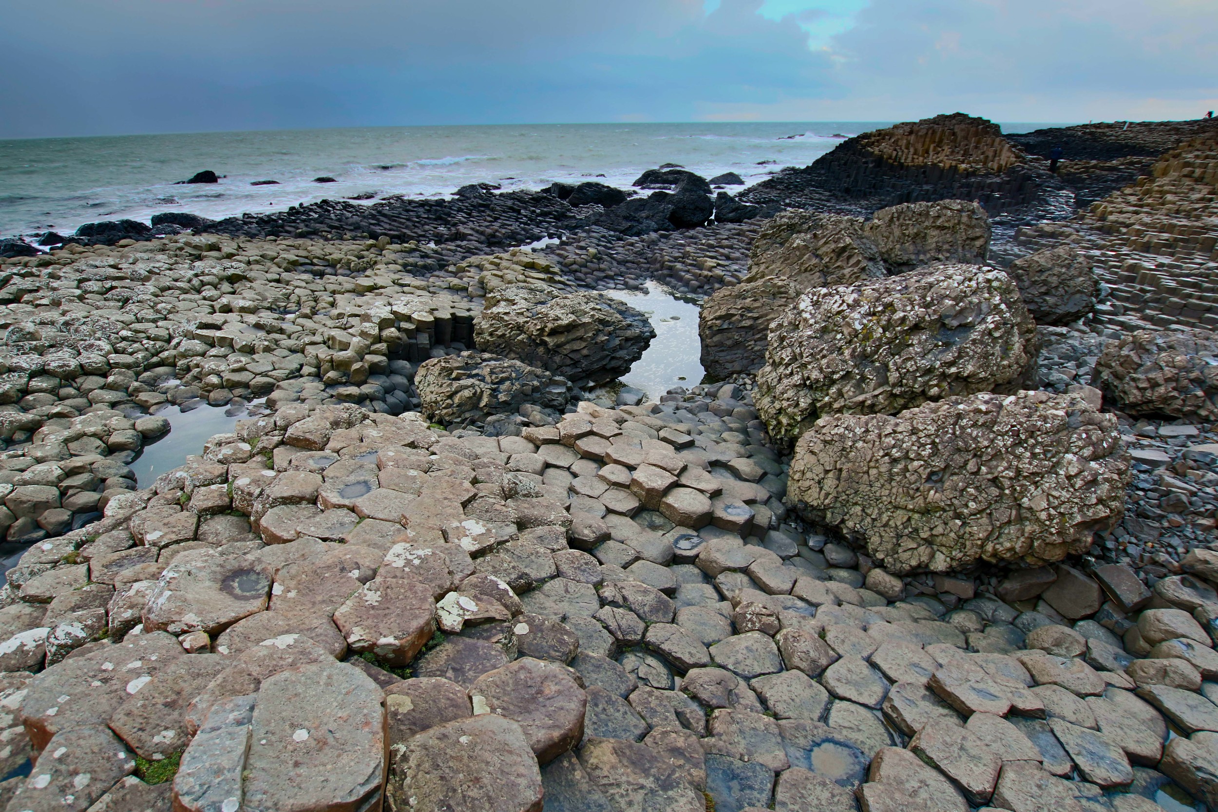 Giant's Causeway. The pictures really can't do this place justice. 