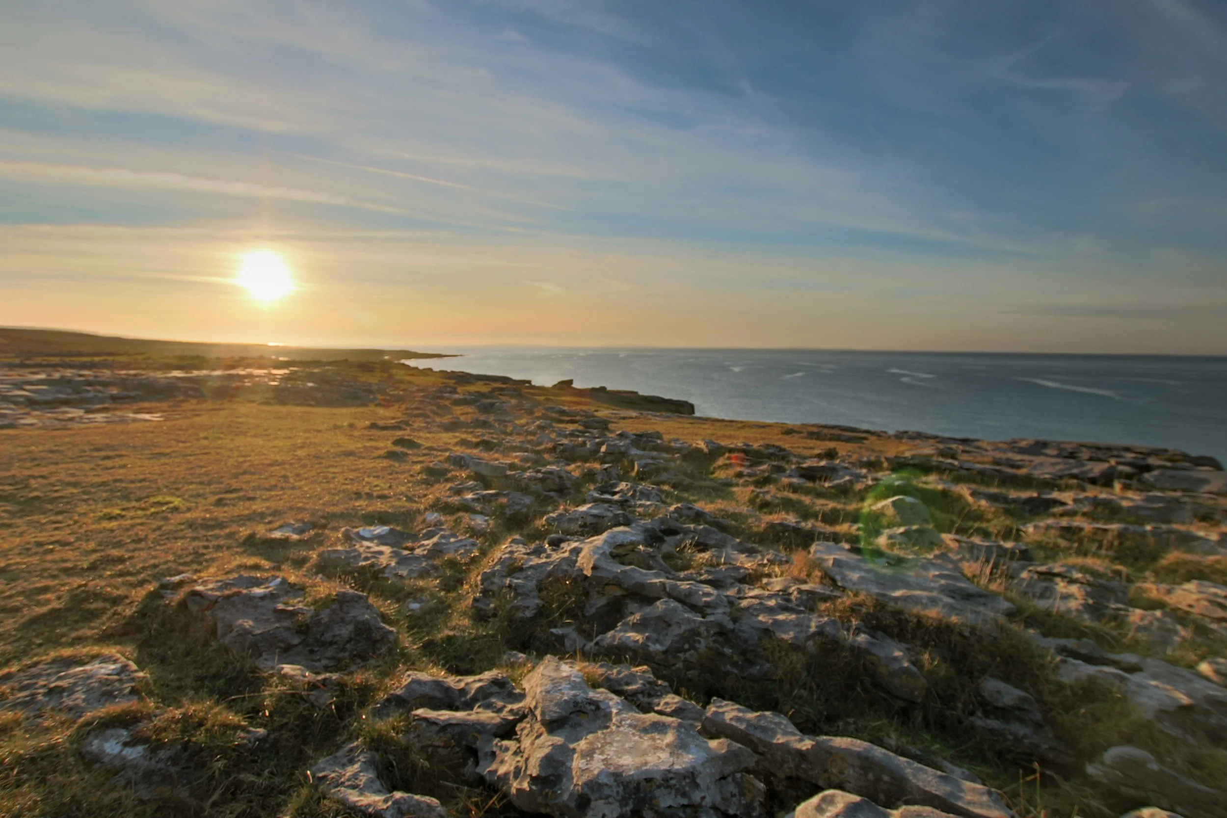 Coastal Route from Galway to the Cliffs of Moher