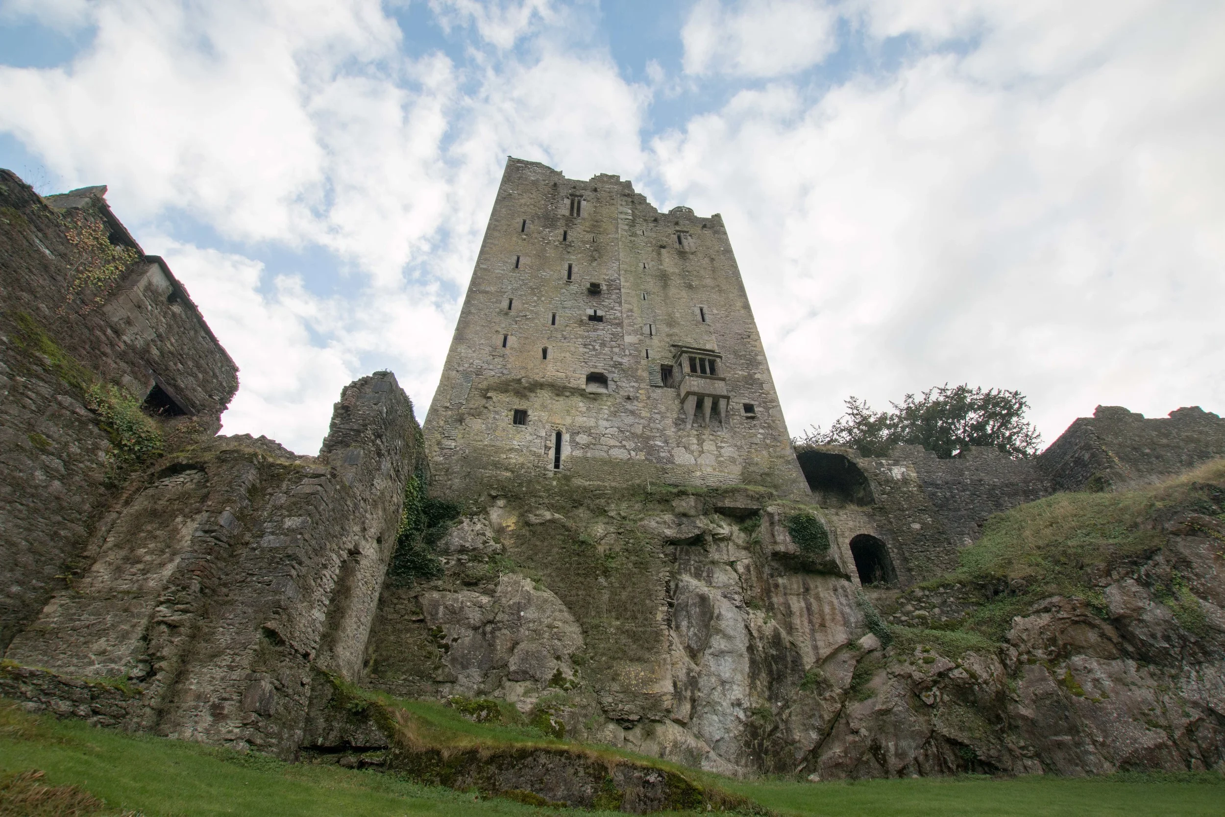 First view of Blarney Castle