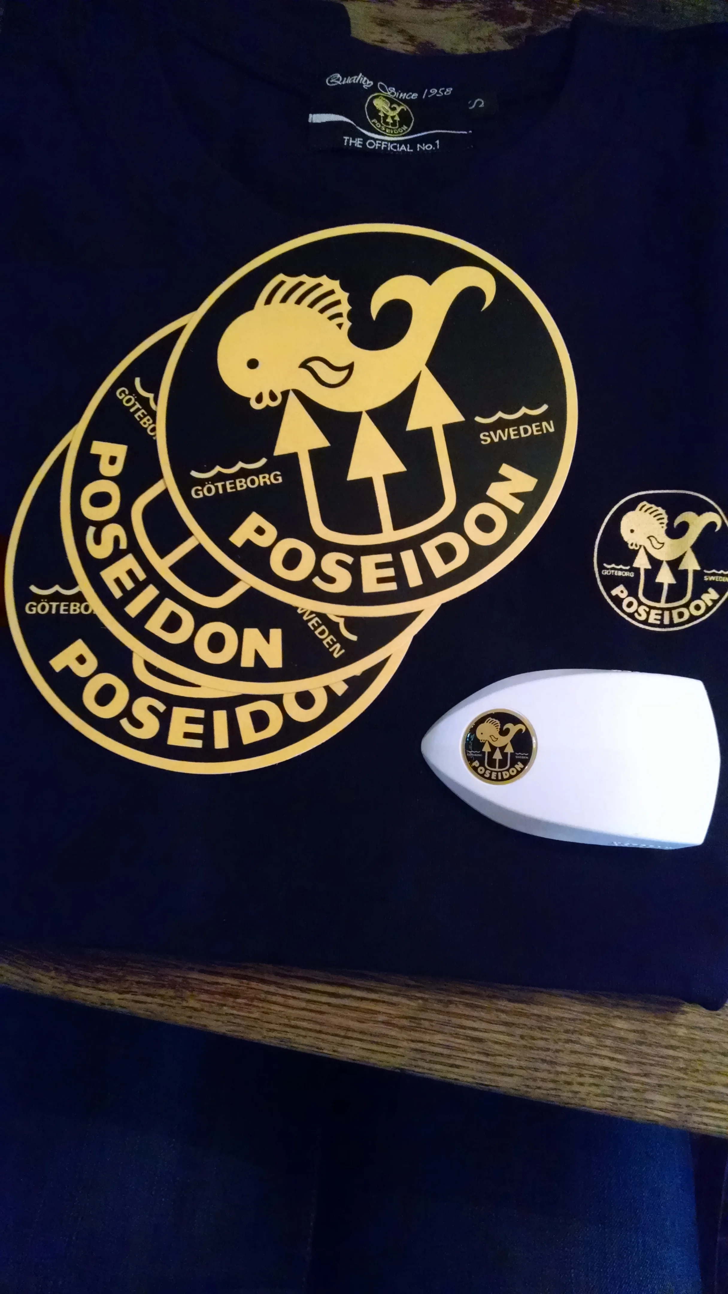 Awesome swag from Poseidon