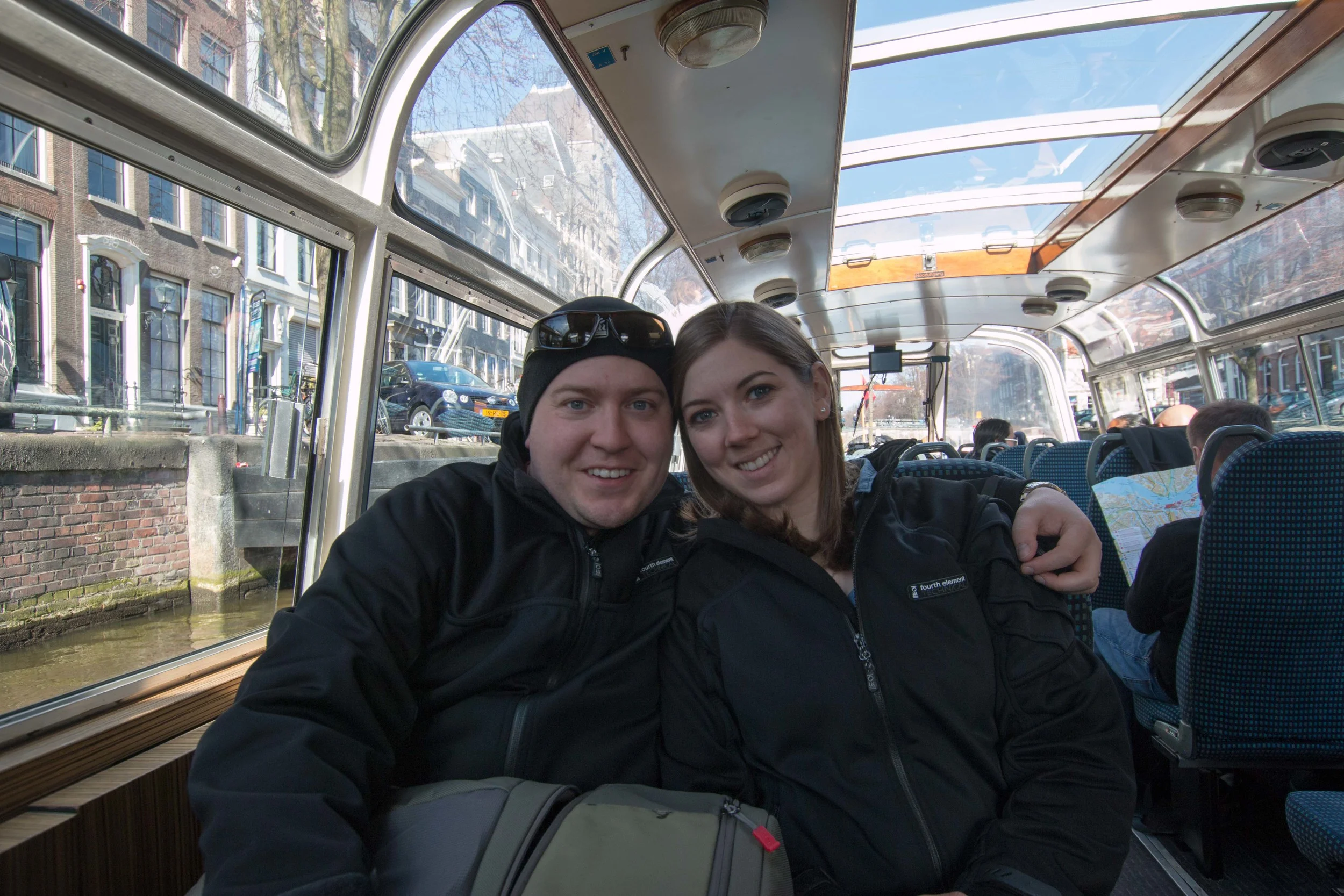 Aaron and I on the canal tour. Finally we got some pictures together this trip!