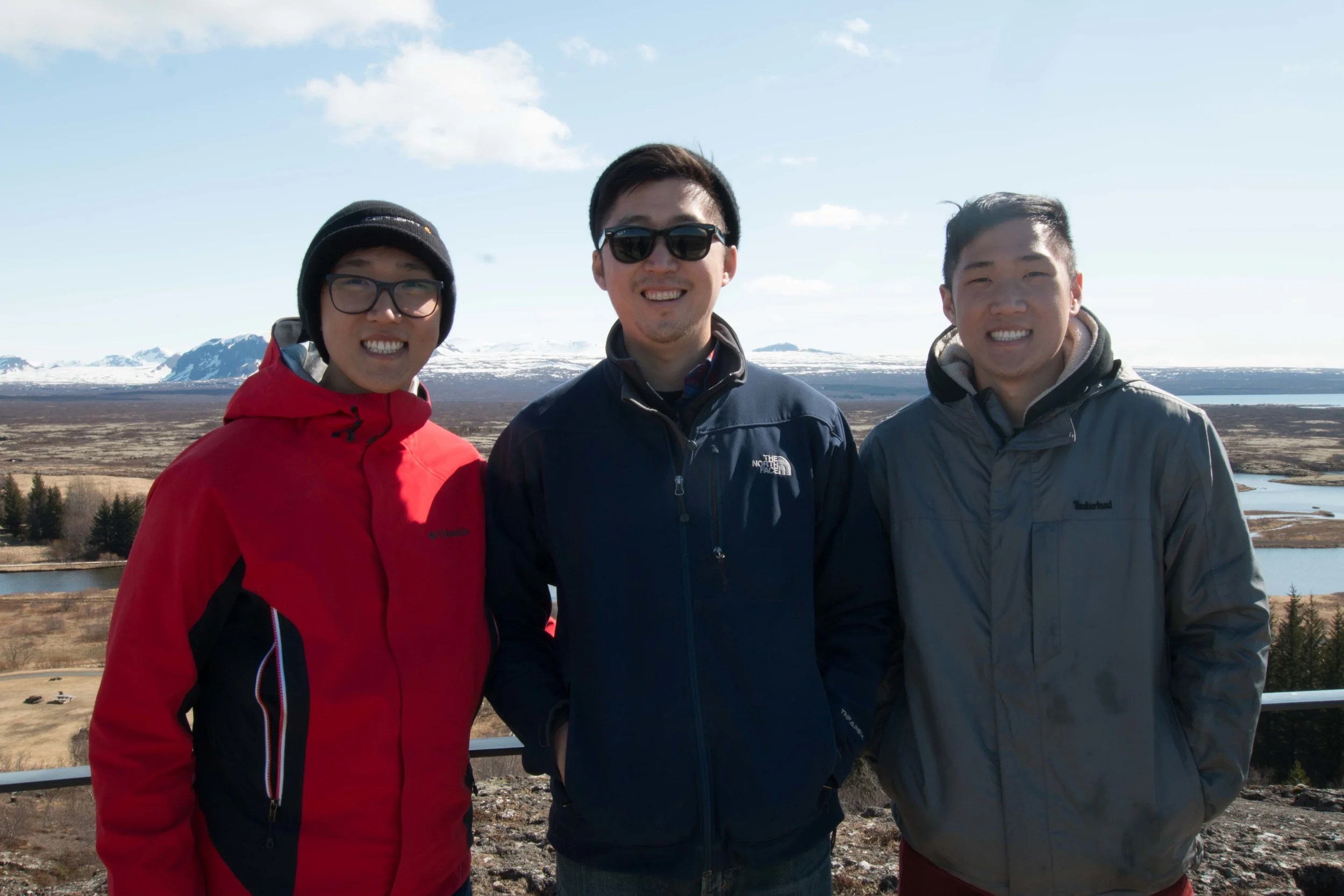 The Three brothers we dove with each day