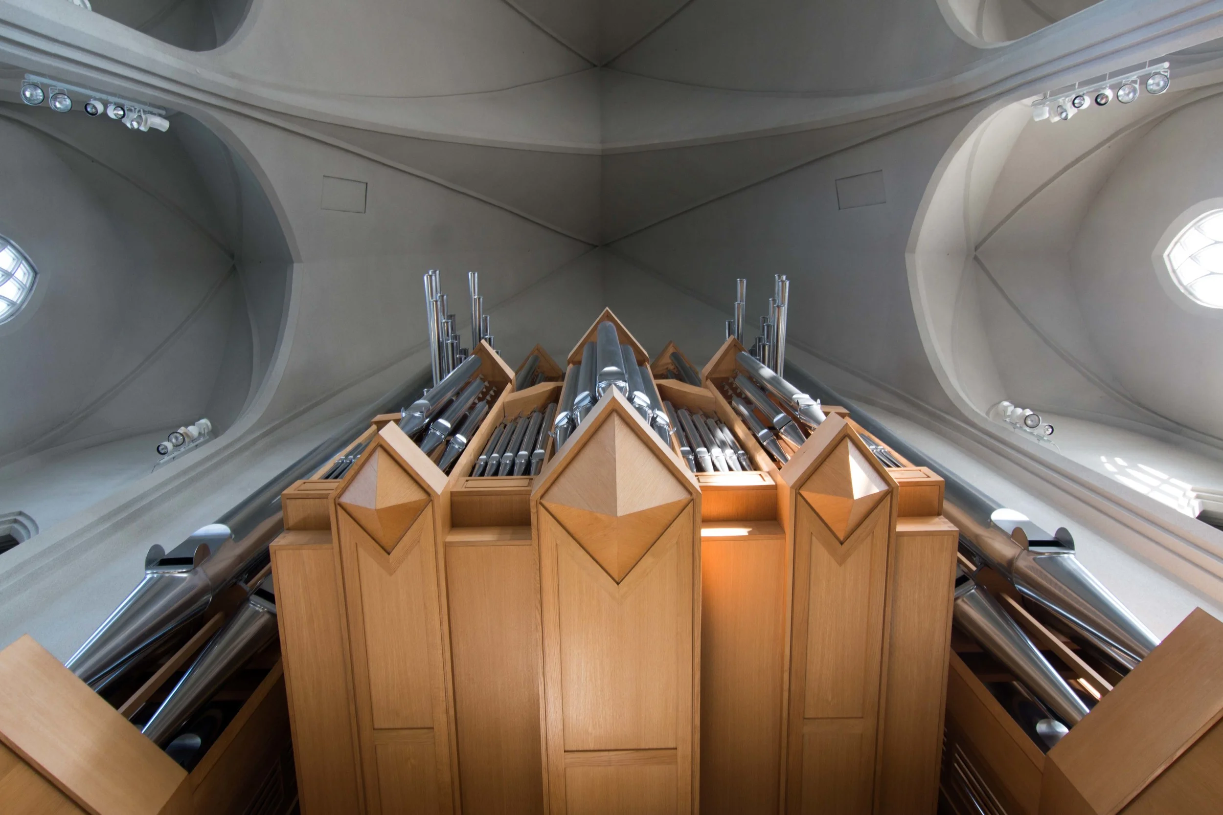 Organ inside the church. It had over 5000 pipes!