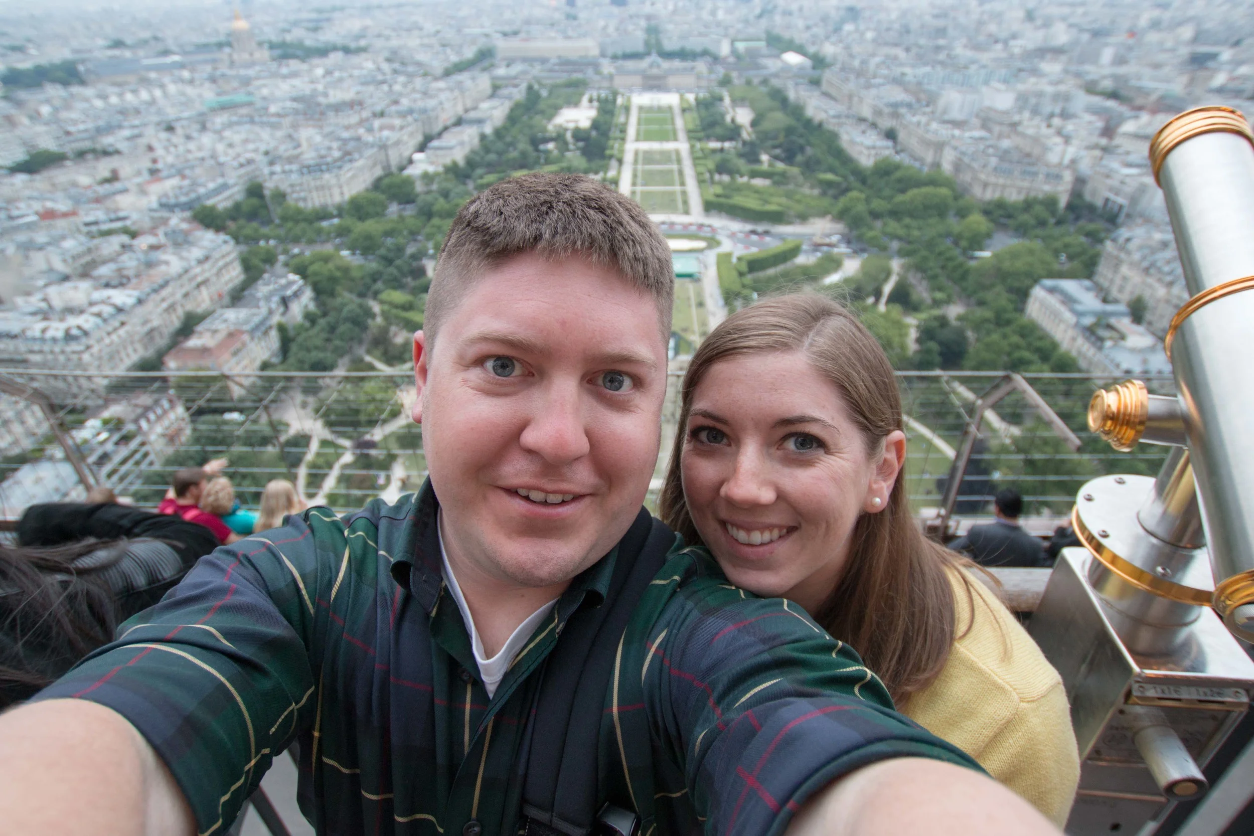 Selfie on the tower!