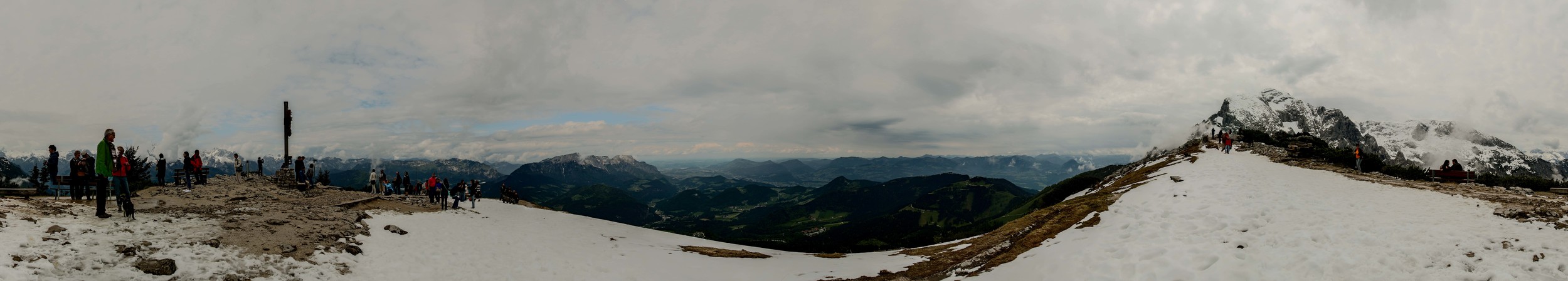 panoramic from on top of the mountain. Absolutely beautiful!