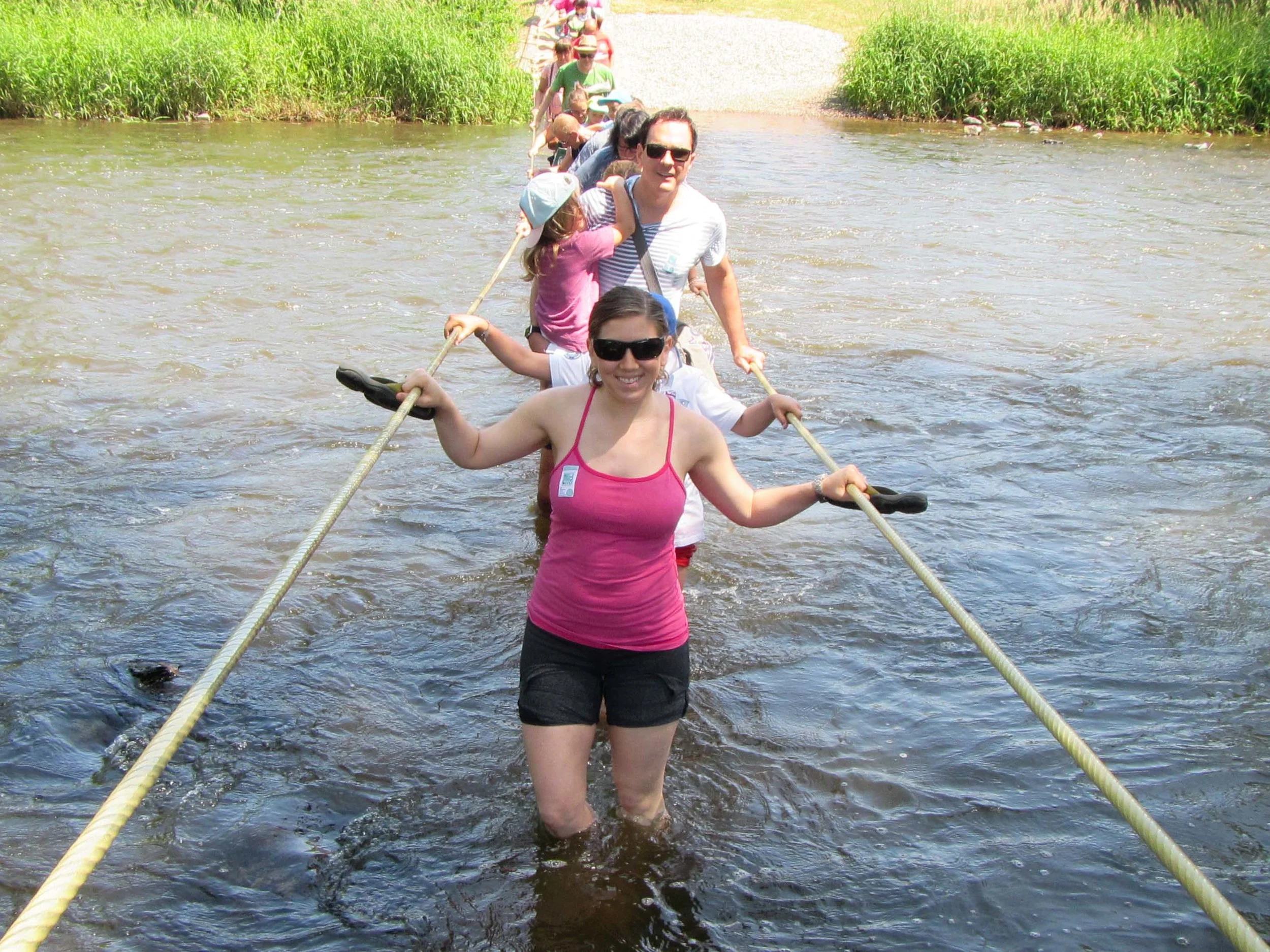 We forded the river! And manged to not lose any oxen