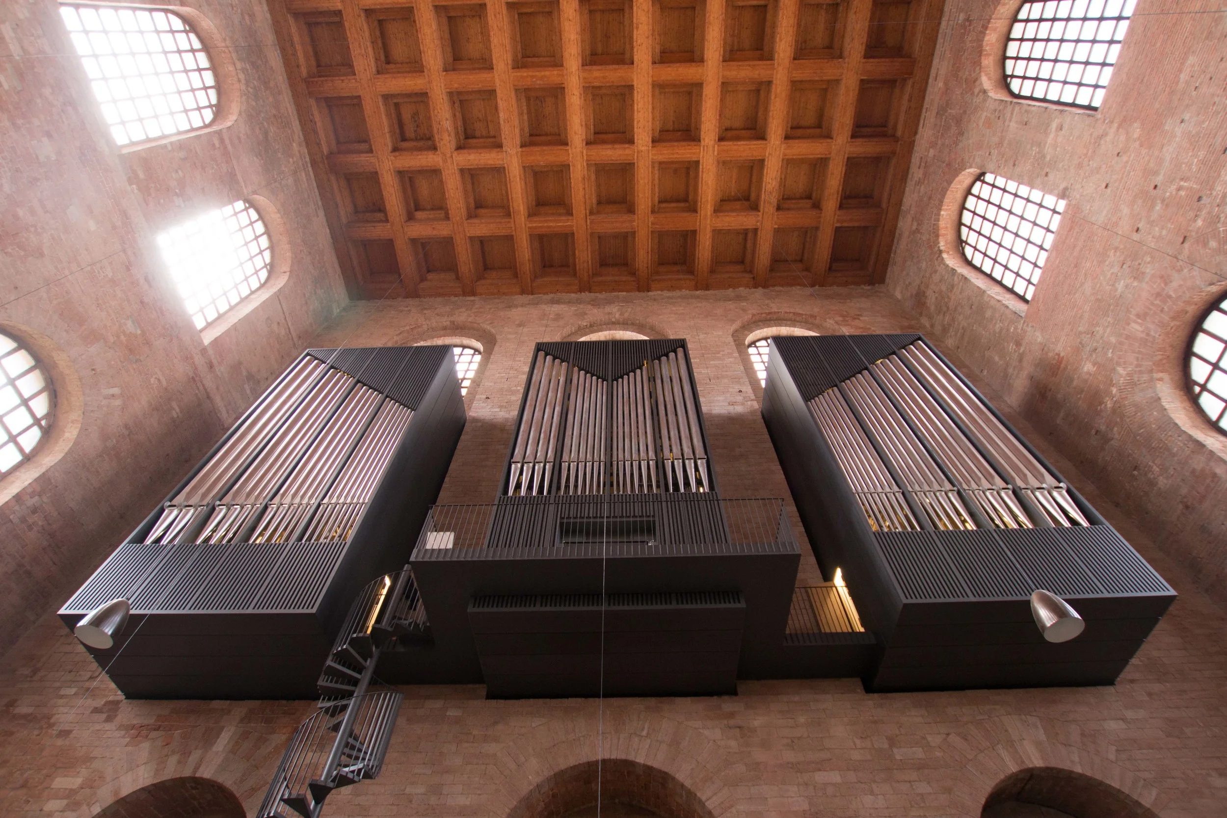 modern Organ in an Ancient Roman Building