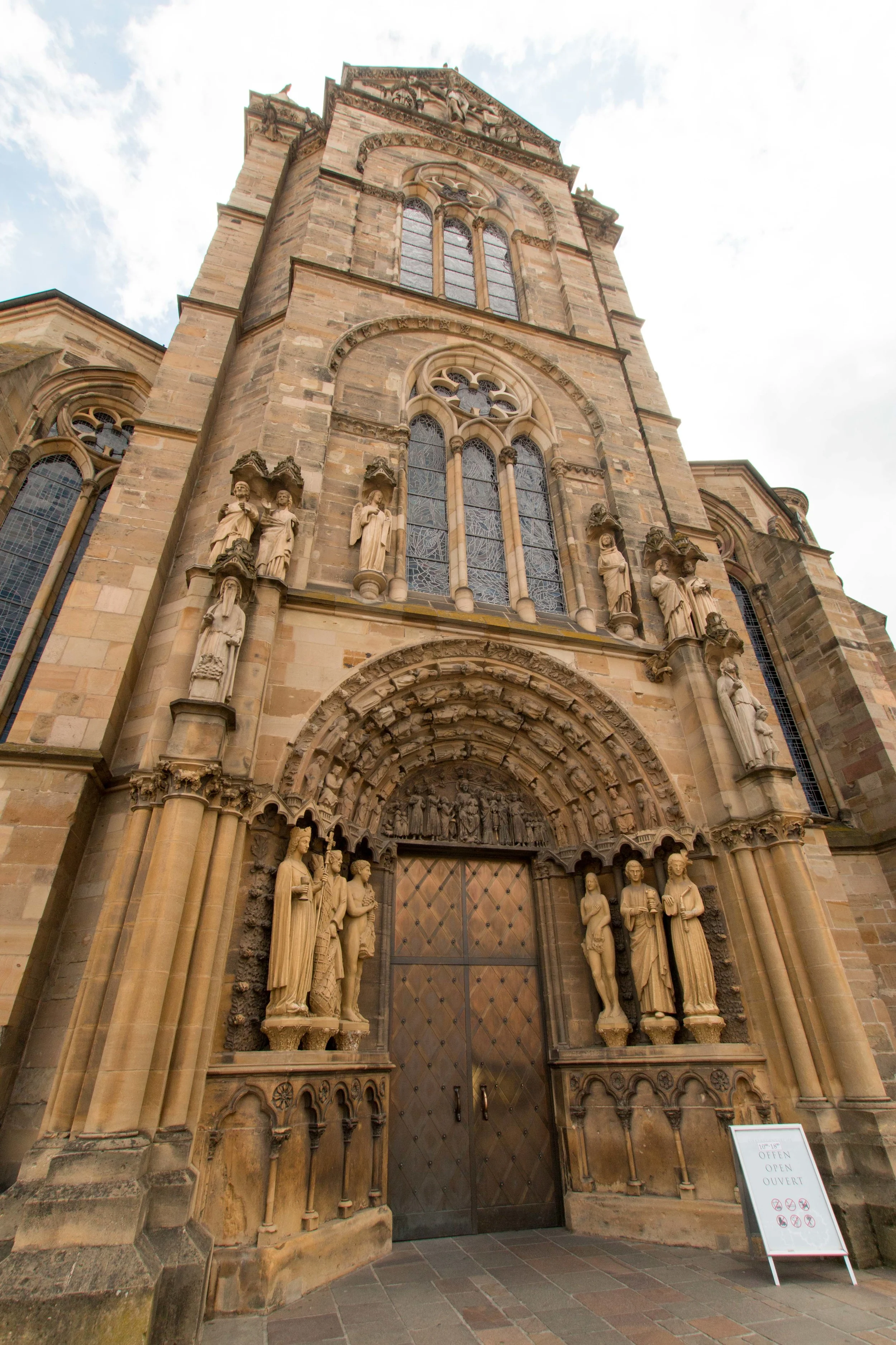Entrance to the Church of Our Lady