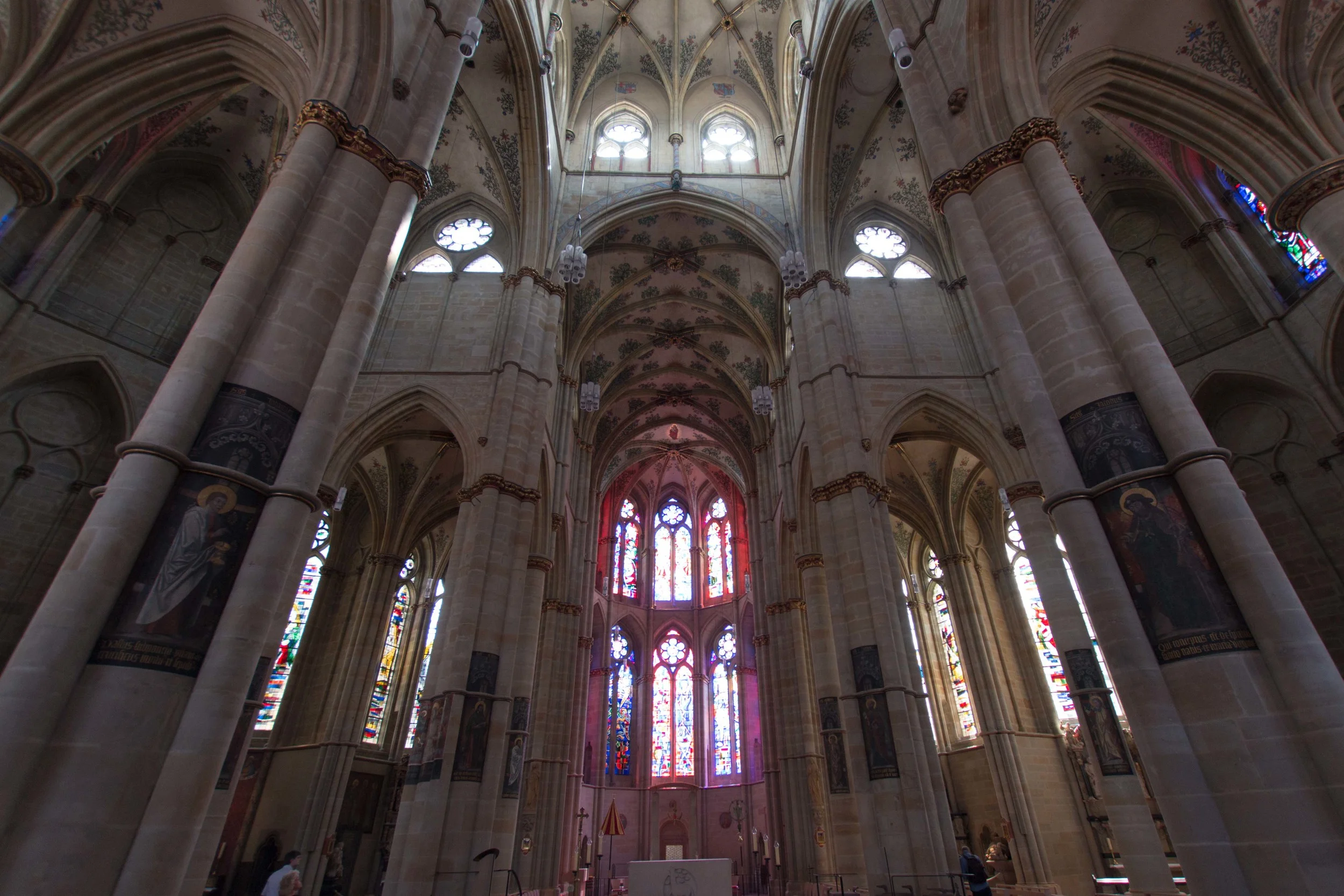 Inside of the Church of Our Lady