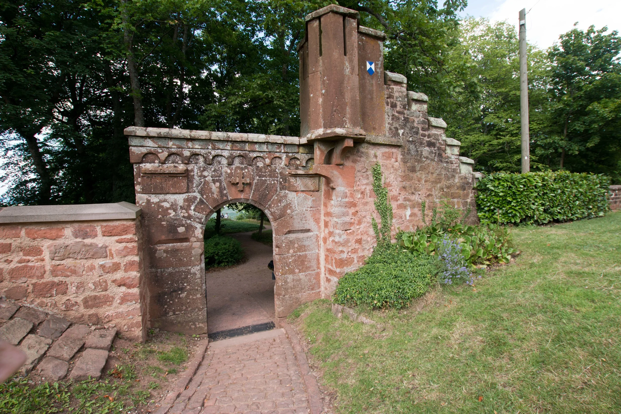 Entrance to the Hermit's cell area